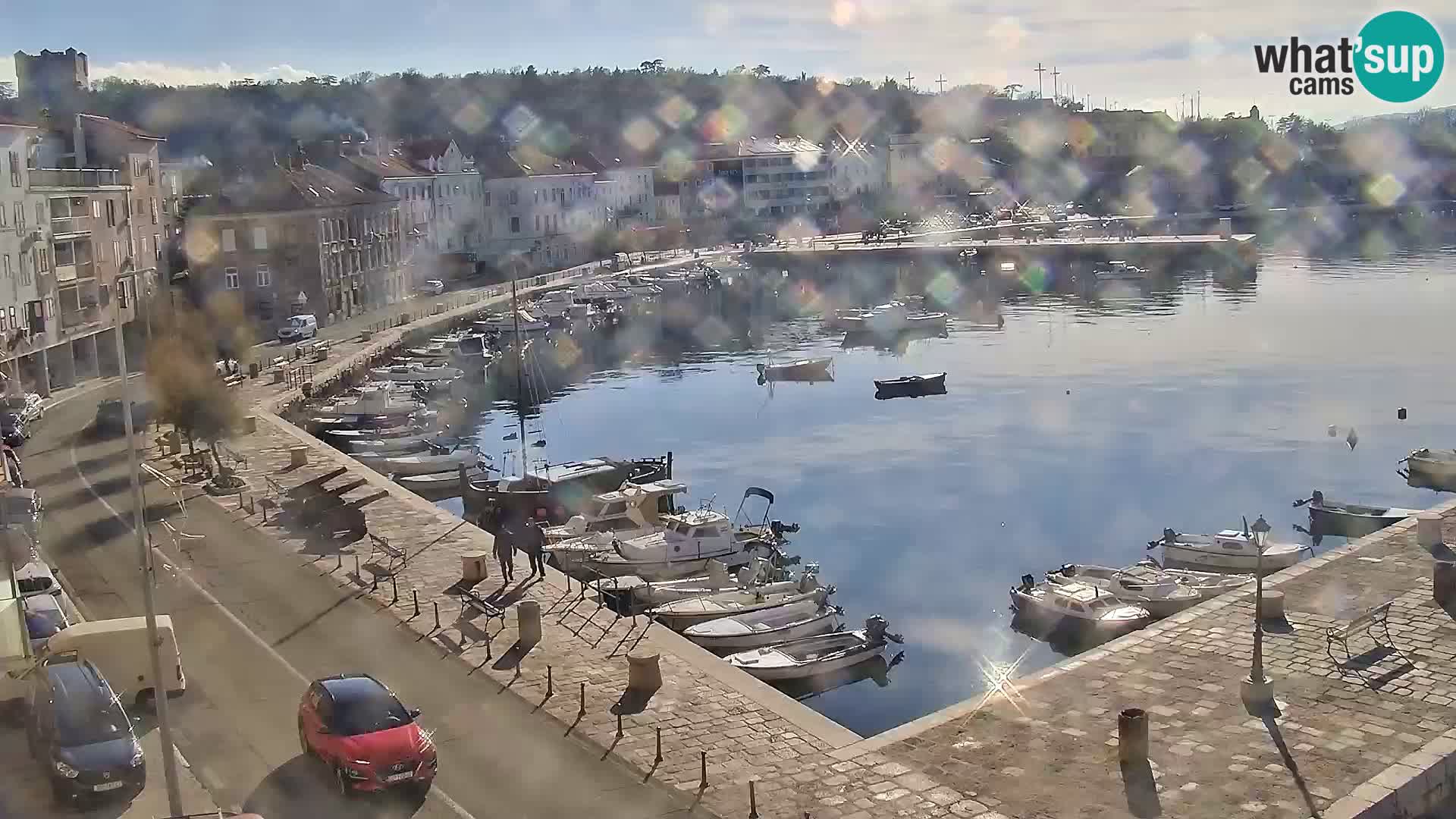 Senj Webcam – Panoramic view of Senj riva