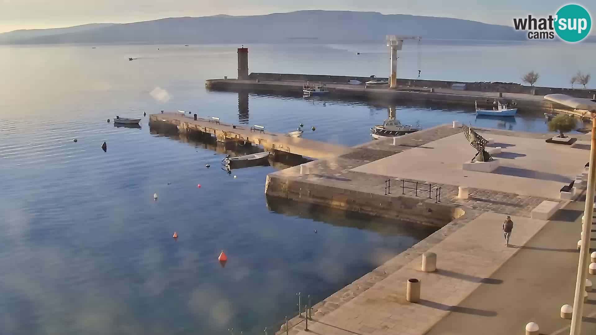 Senj Webcam – Panoramic view of Senj riva