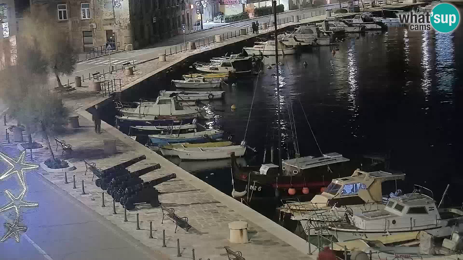 Senj Webcam – Panoramic view of Senj riva