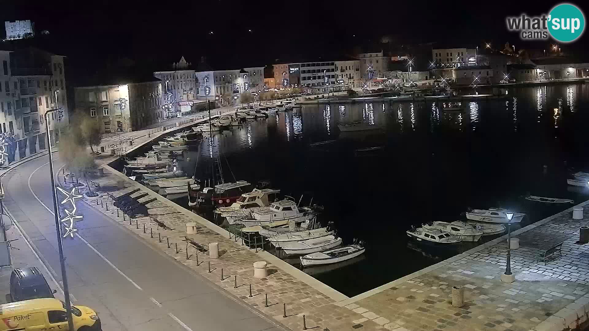 Senj Webcam – Panoramic view of Senj riva