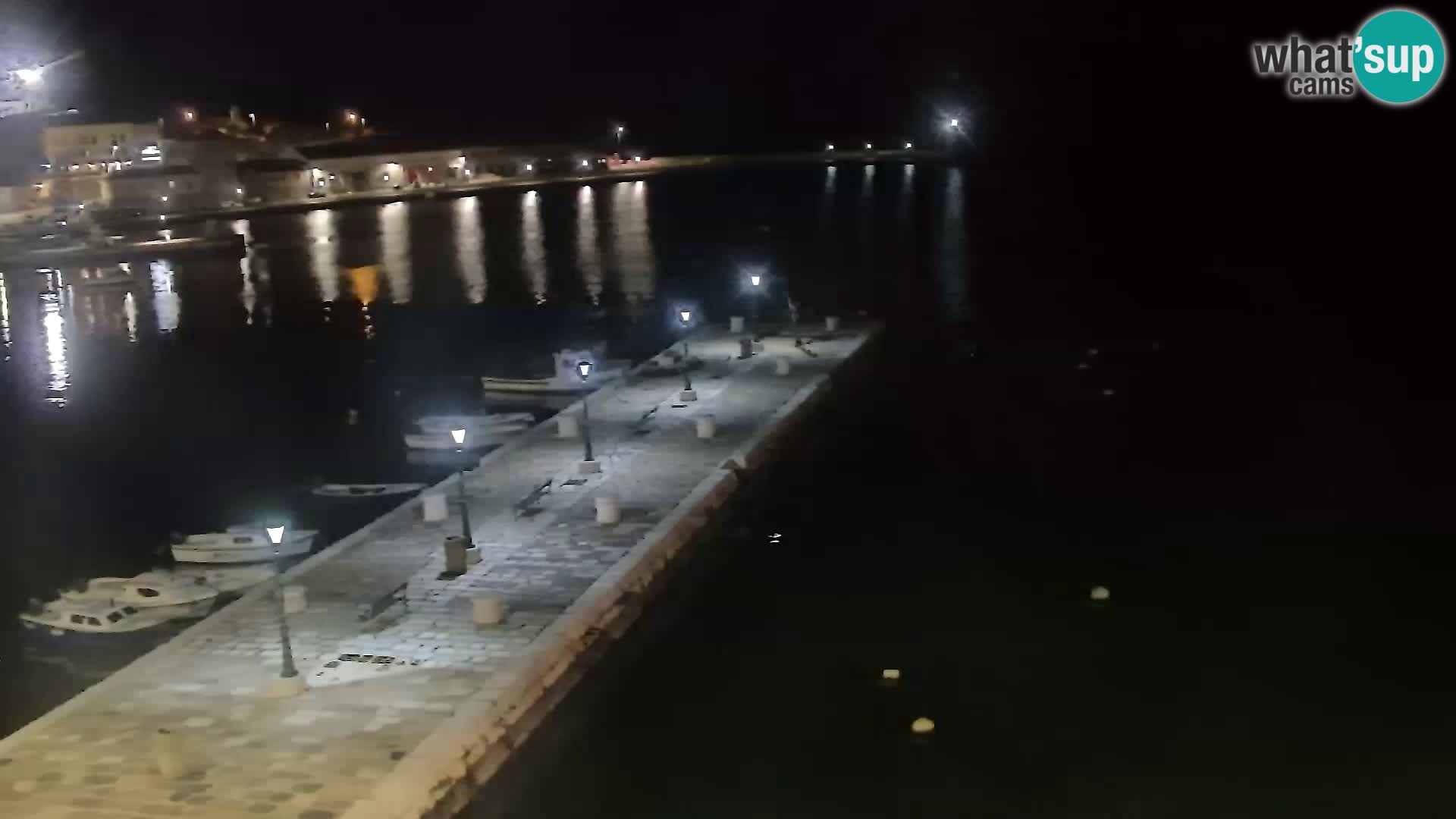 Senj Webcam – Panoramic view of Senj riva