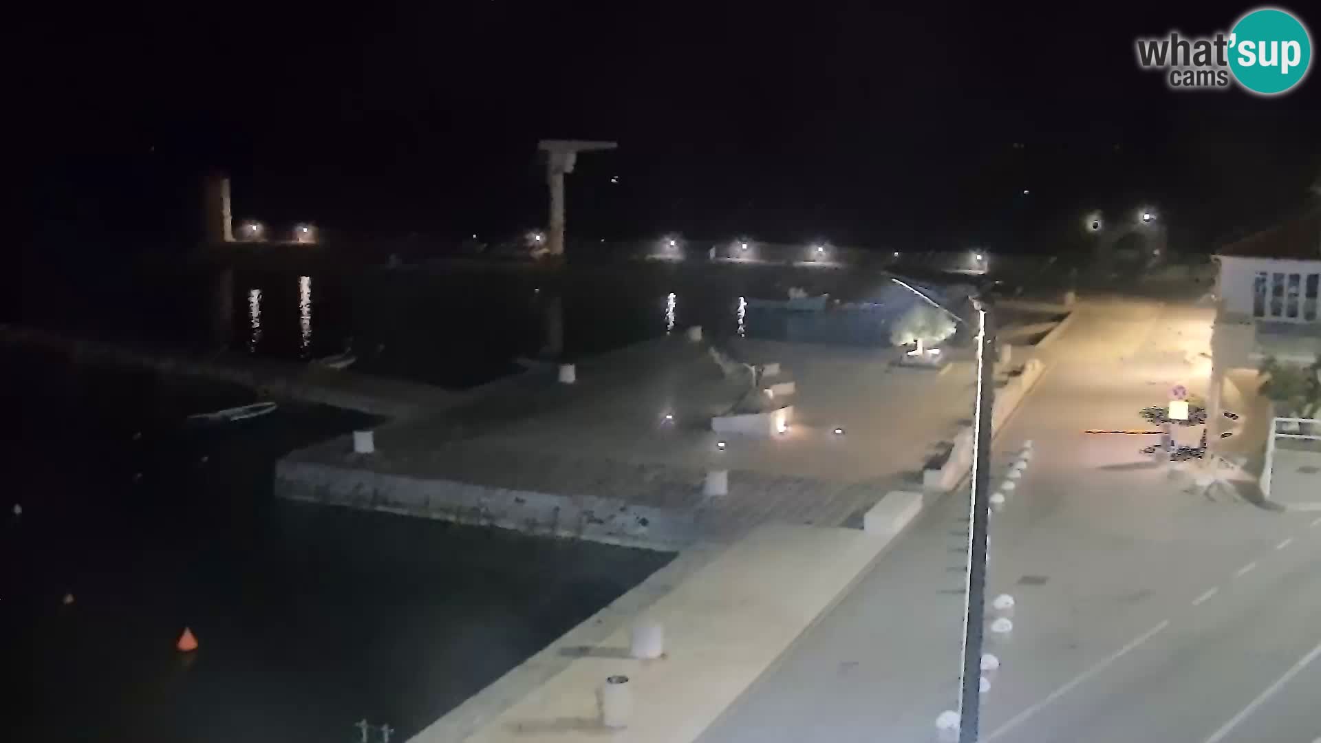 Senj Webcam – Panoramic view of Senj riva