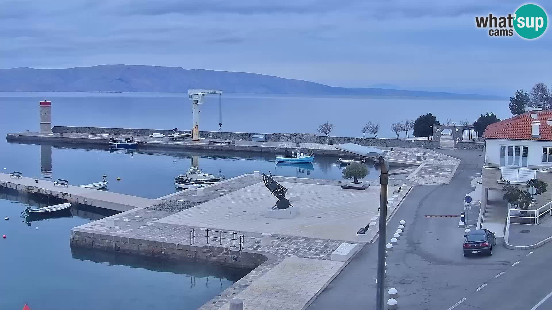 Senj Spletna kamera – pogled na obalo Senja