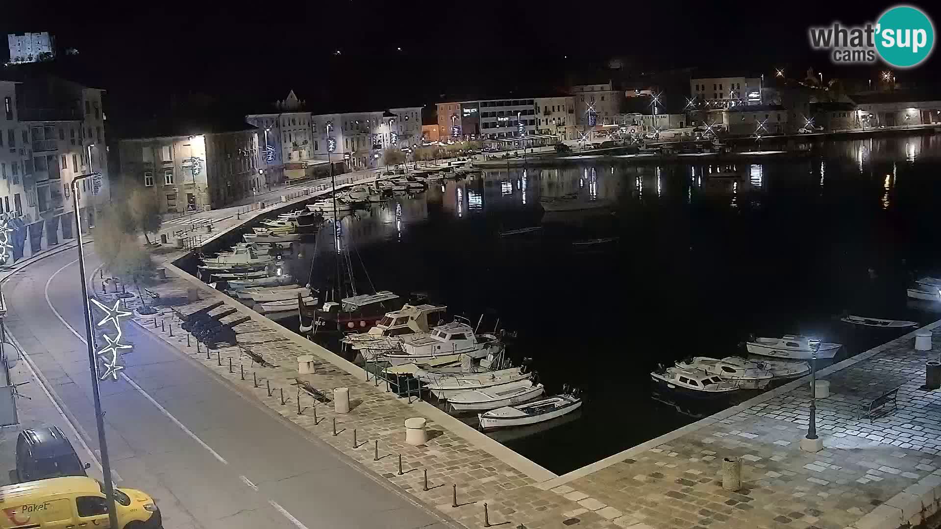 Webcam Segna – Panorama dell’lungomare di Senj