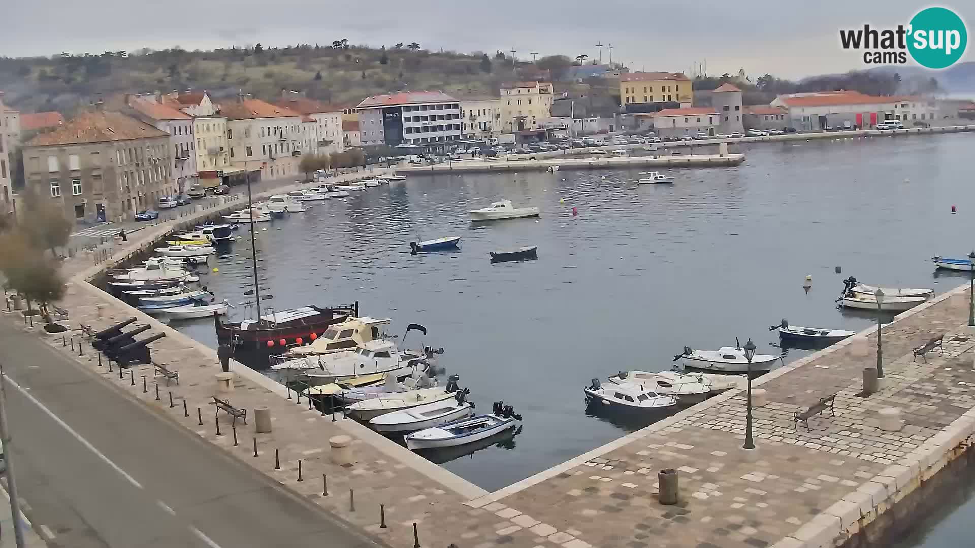 Senj camera en vivo – Vista panorámica de Senj riva
