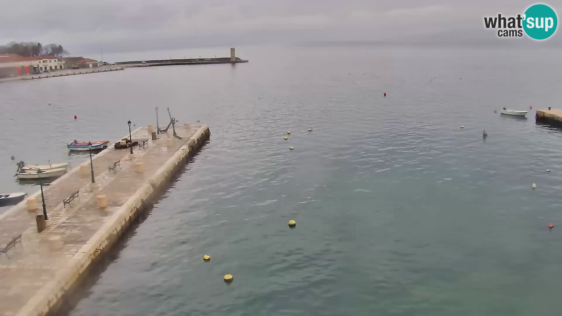 Senj Spletna kamera – pogled na obalo Senja