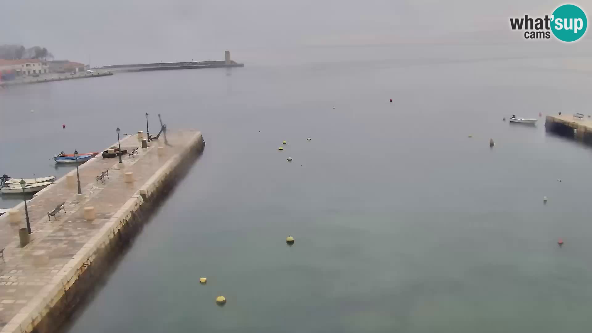 Senj Webcam – Panoramic view of Senj riva