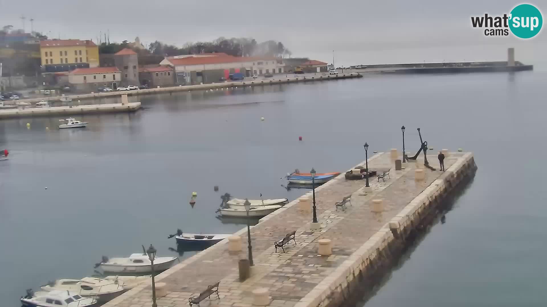 Senj Webcam – Panoramic view of Senj riva