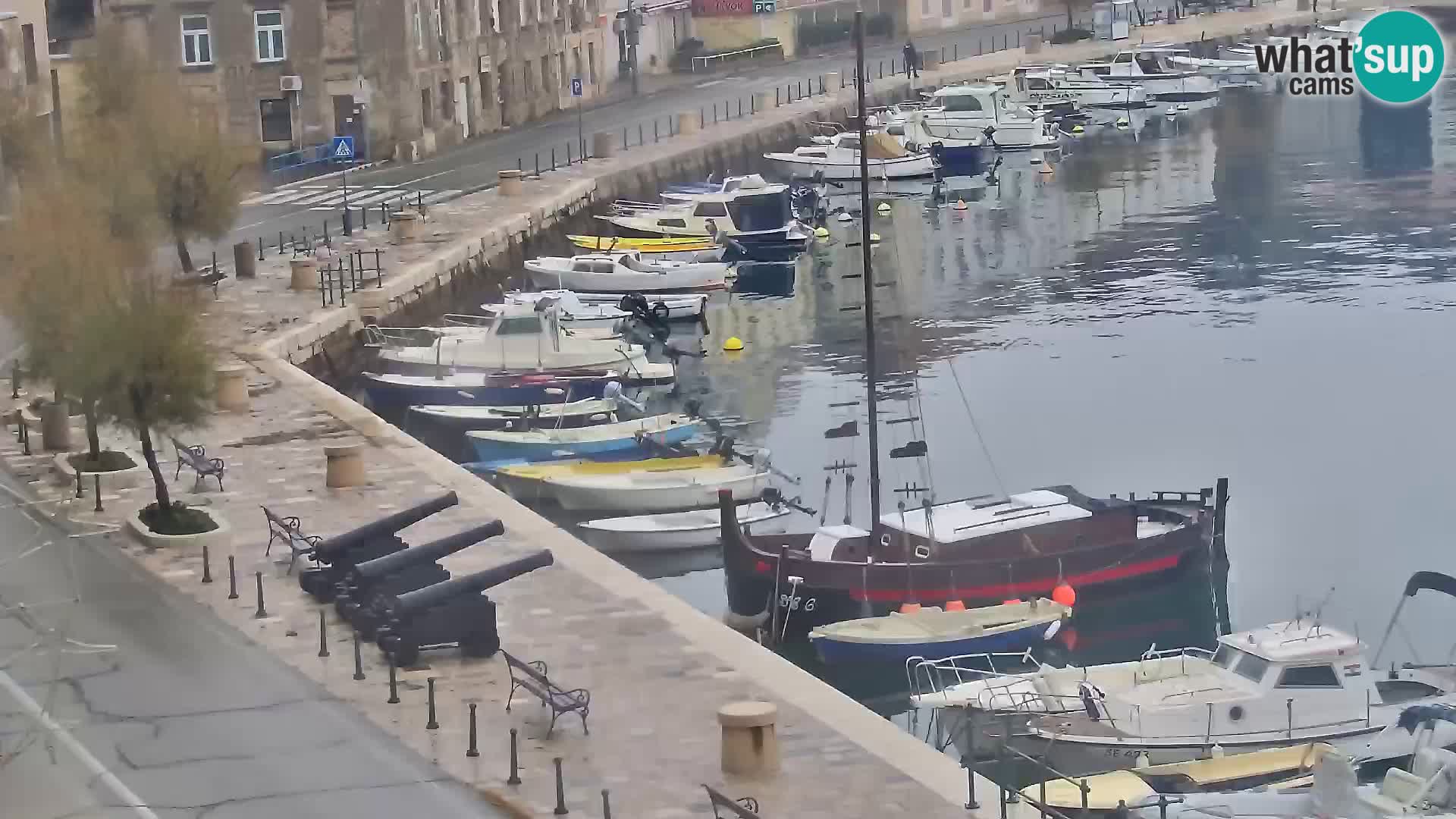Senj camera en vivo – Vista panorámica de Senj riva