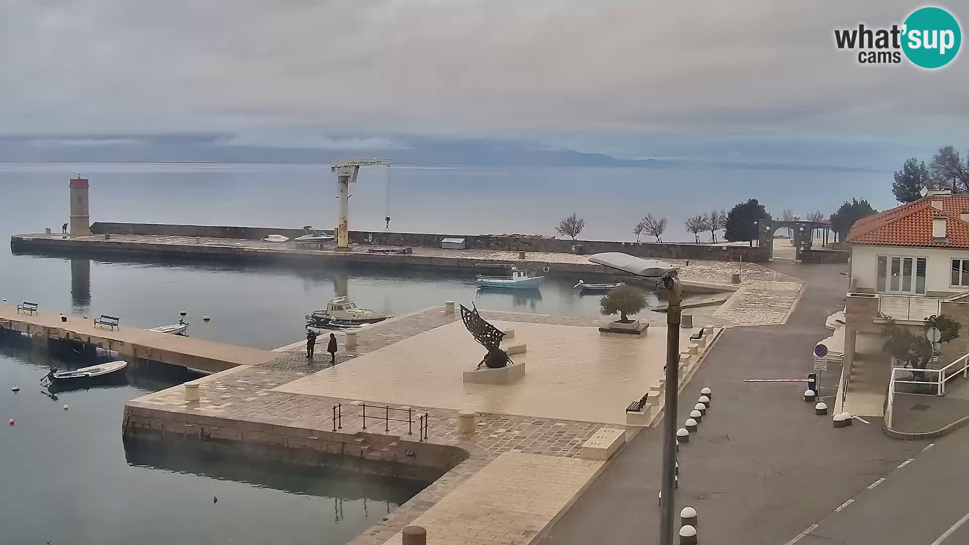 Senj Webcam – Panoramic view of Senj riva