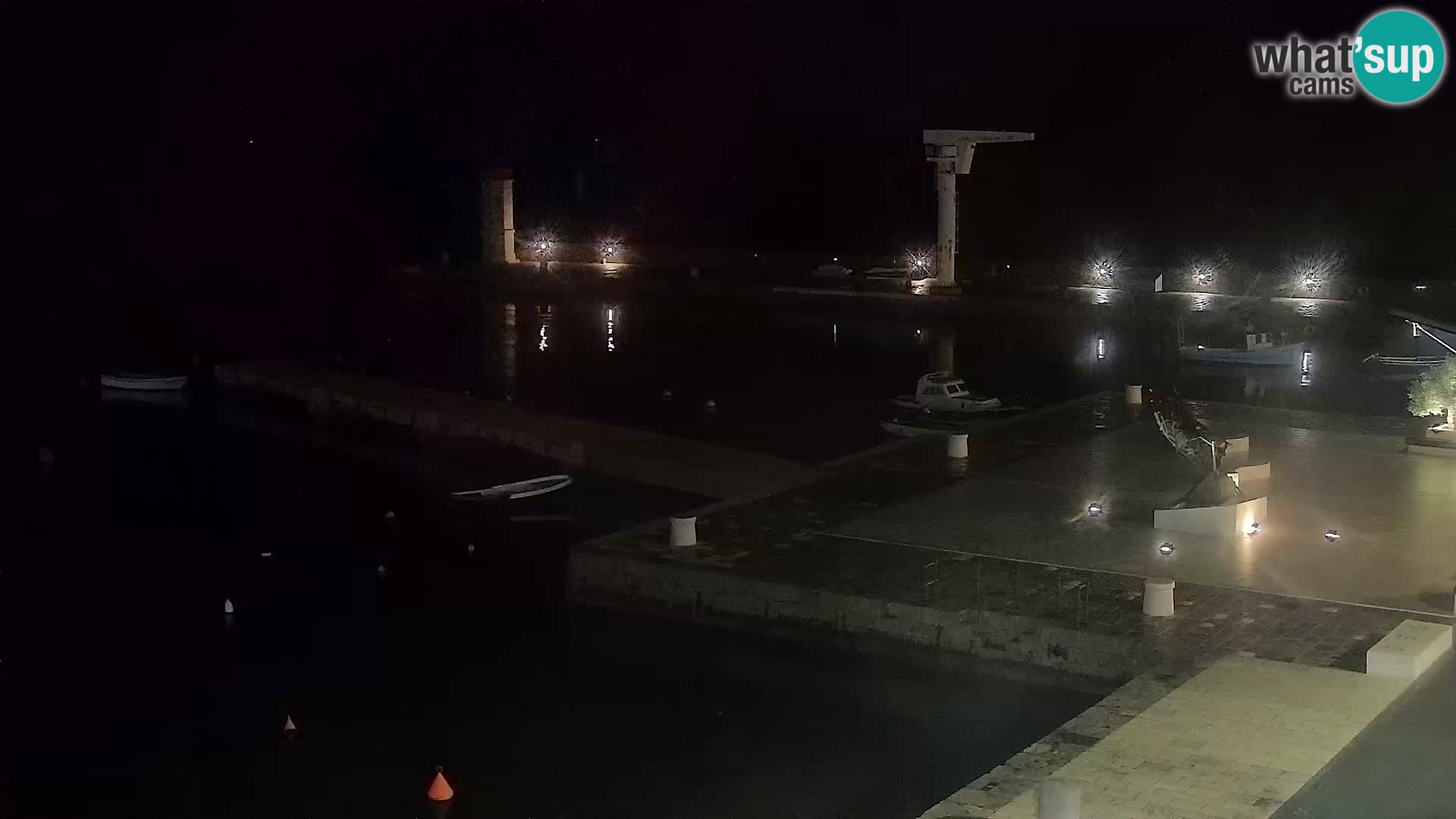 Kamera u živo Senj – Panoramski pogled na senjsku rivu