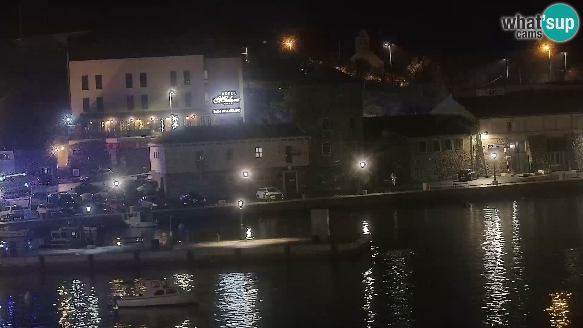 Senj camera en vivo – Vista panorámica de Senj riva