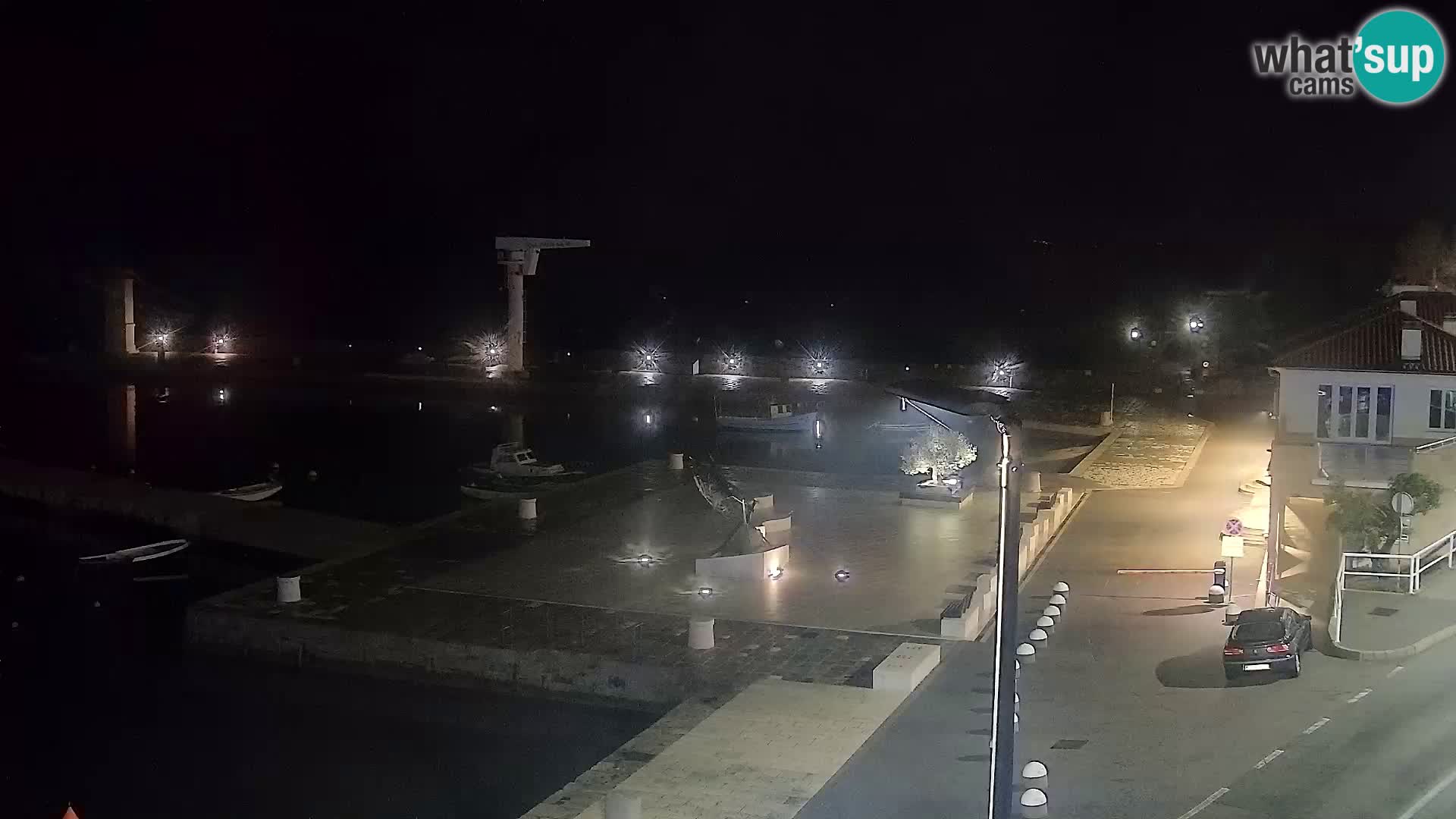 Senj Spletna kamera – pogled na obalo Senja