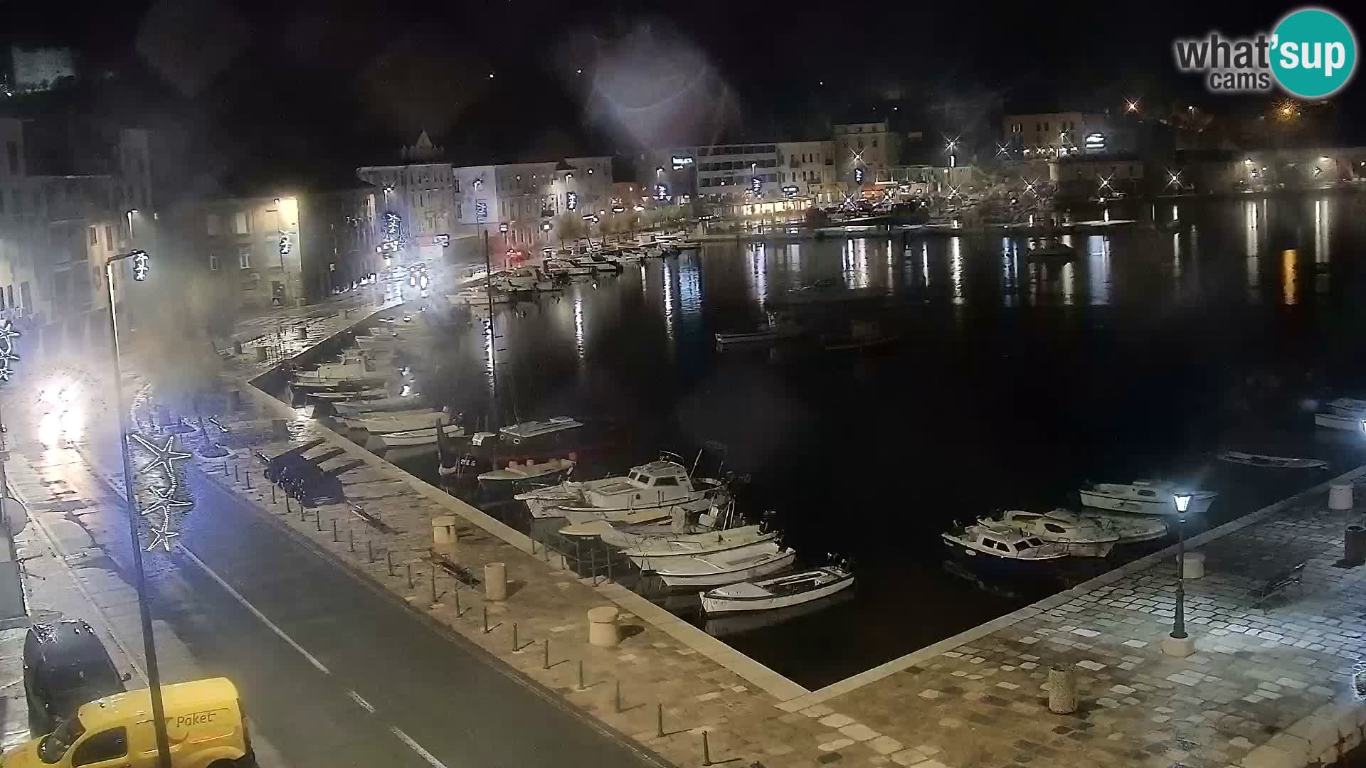 Senj Webcam – Panoramic view of Senj riva