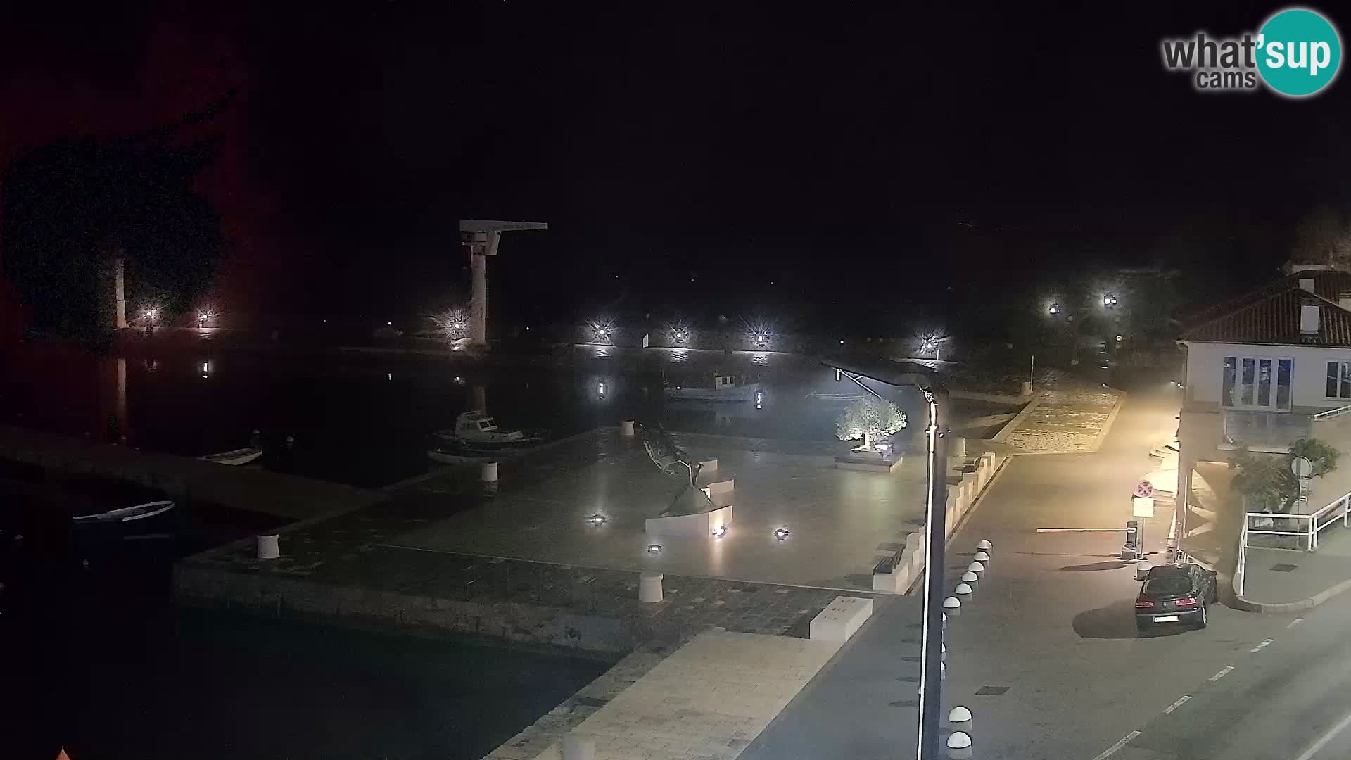 Senj camera en vivo – Vista panorámica de Senj riva