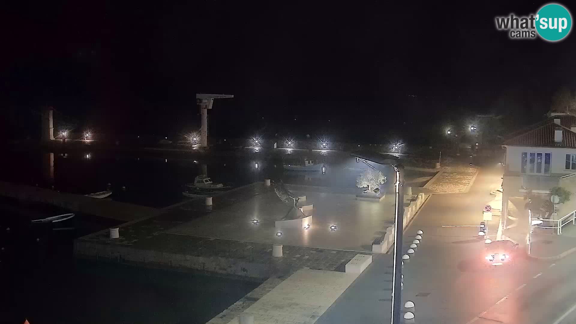 Kamera u živo Senj – Panoramski pogled na senjsku rivu