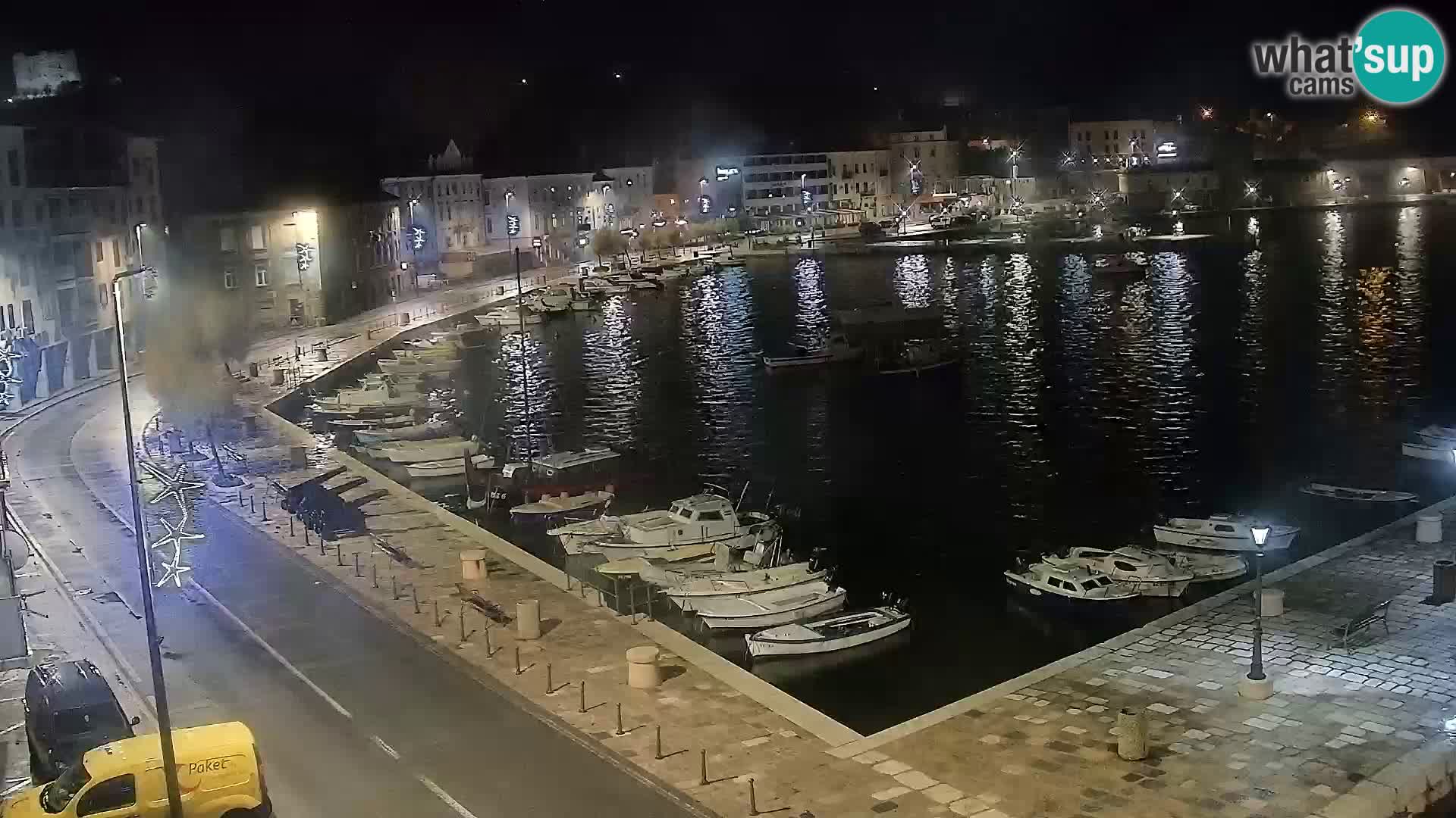 Webcam Segna – Panorama dell’lungomare di Senj