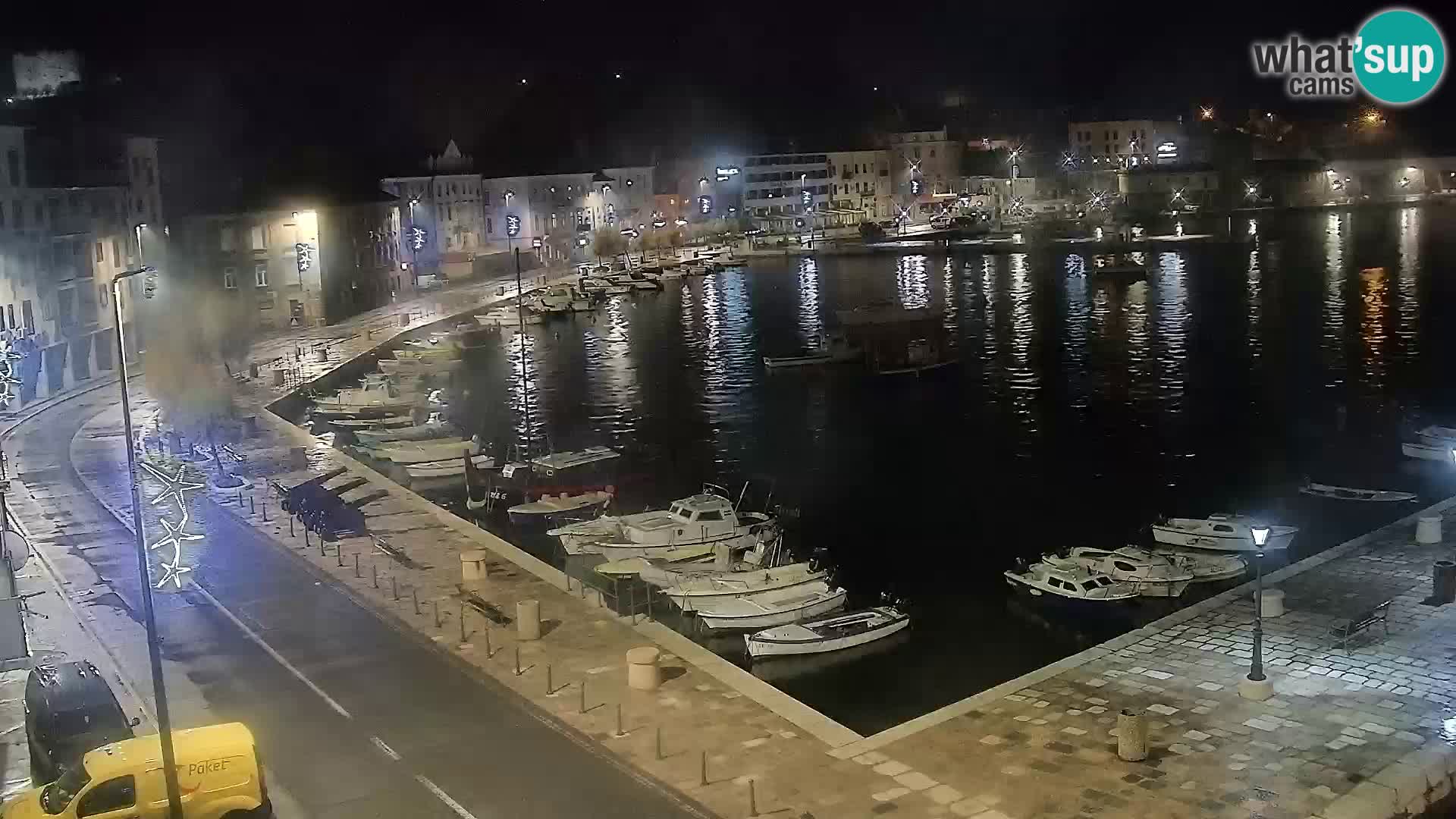 Webcam Segna – Panorama dell’lungomare di Senj