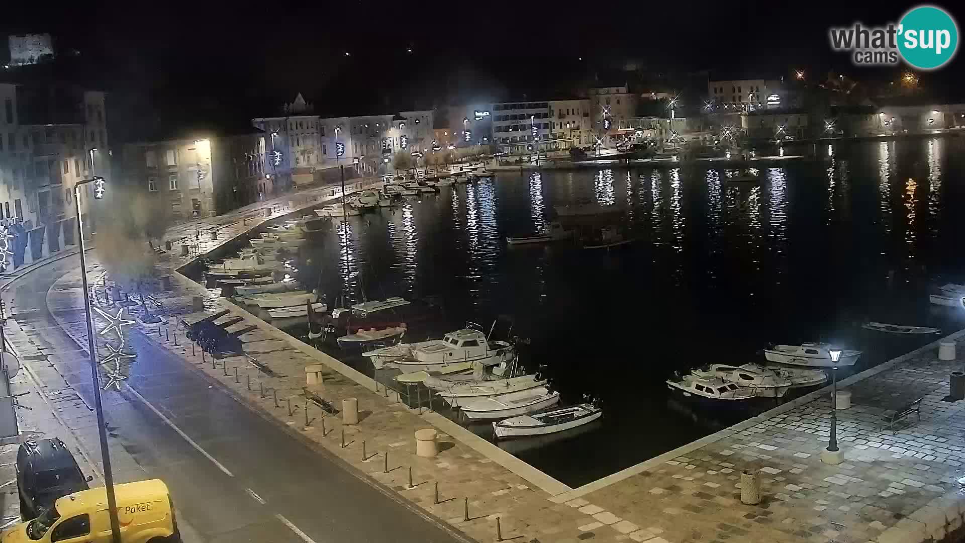 Webcam Segna – Panorama dell’lungomare di Senj