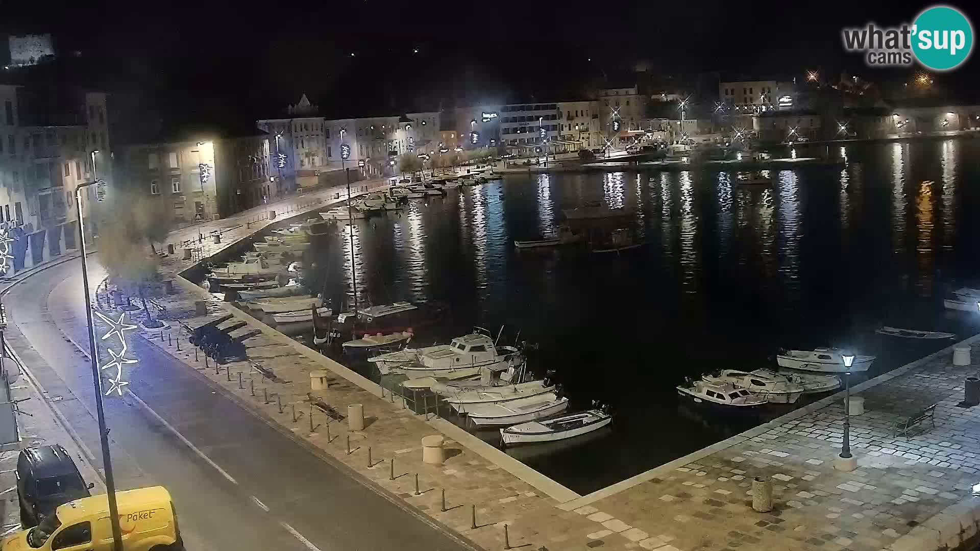 Webcam Segna – Panorama dell’lungomare di Senj