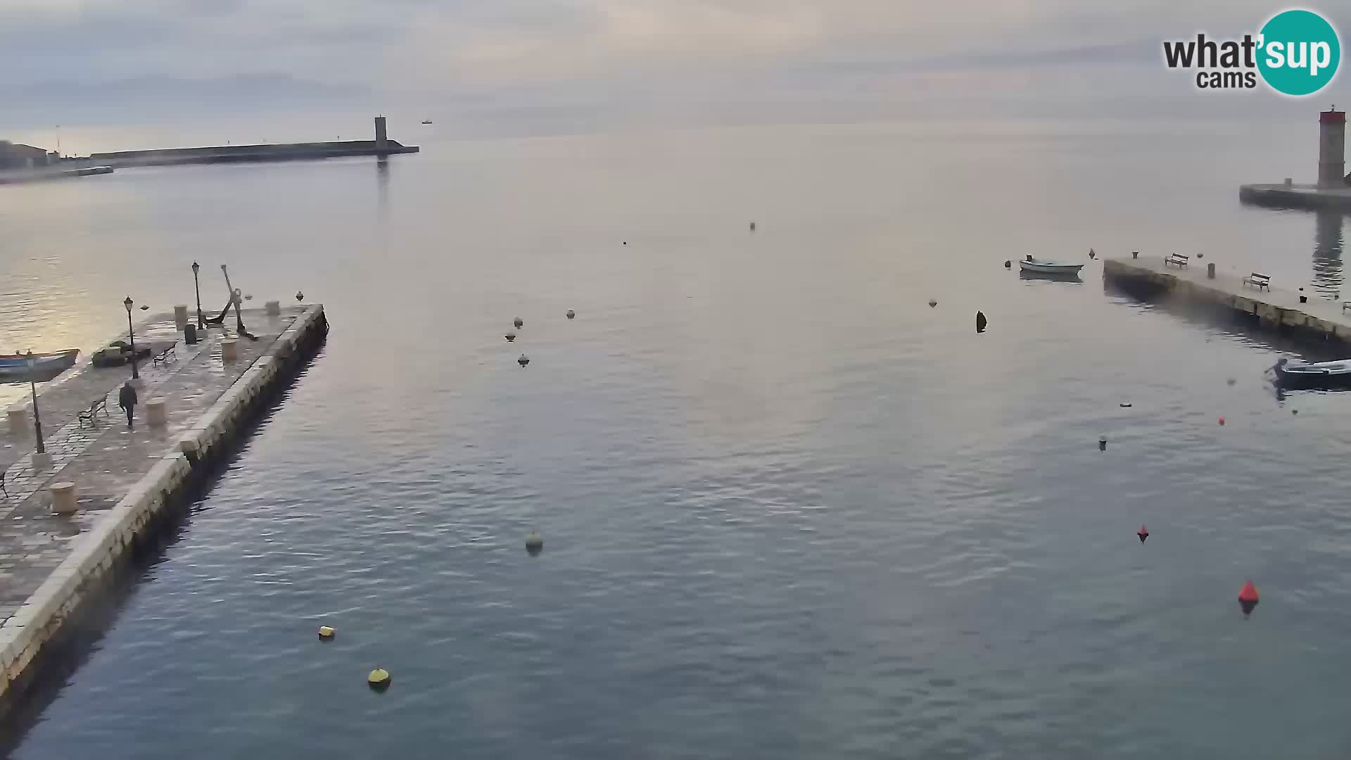 Webcam Segna – Panorama dell’lungomare di Senj