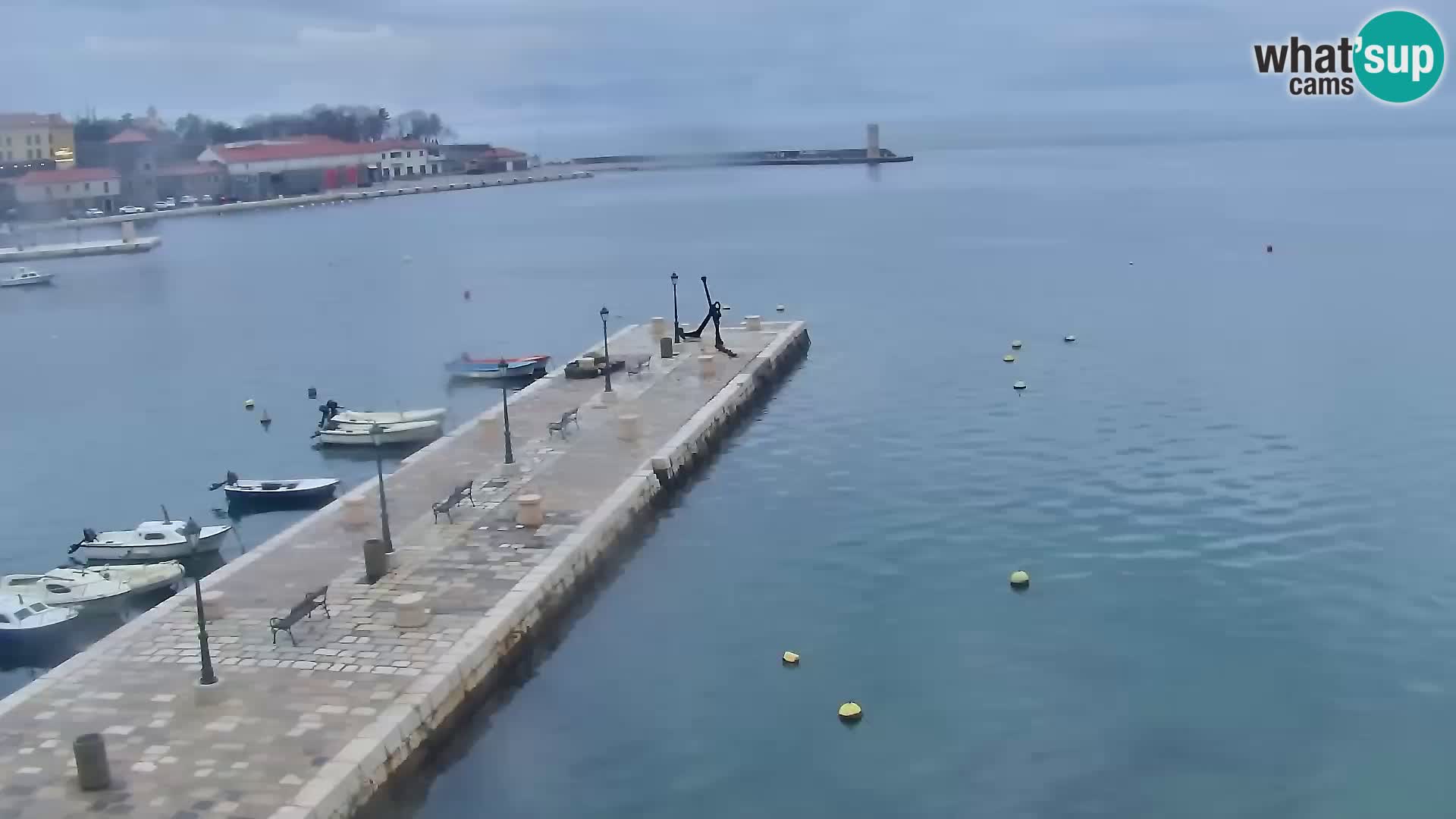Senj Webcam – Panoramic view of Senj riva