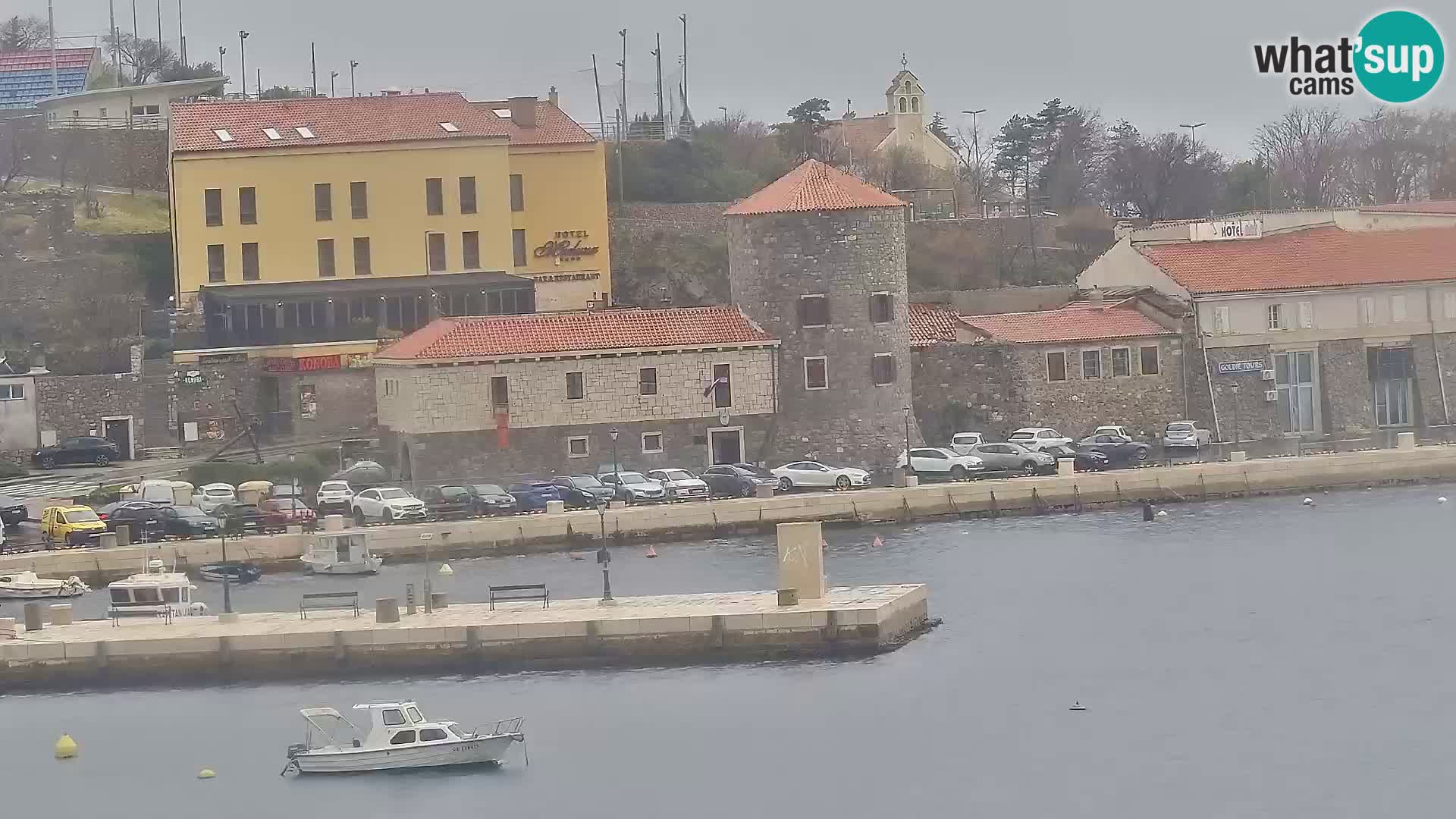 Webcam Segna – Panorama dell’lungomare di Senj