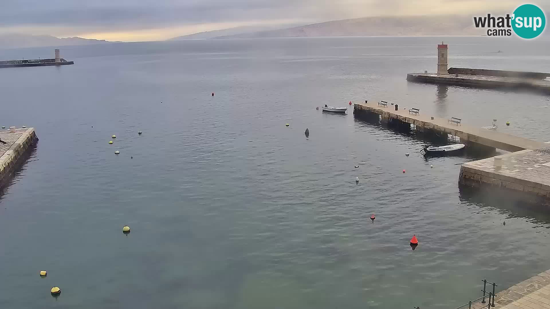 Senj Spletna kamera – pogled na obalo Senja