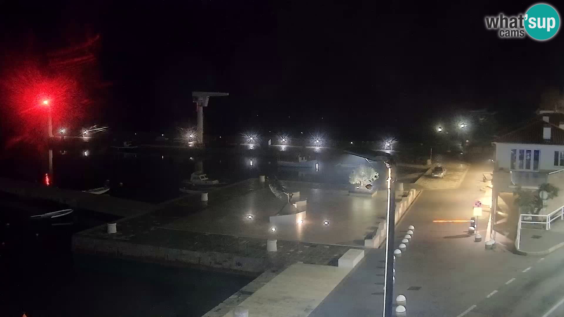 Kamera u živo Senj – Panoramski pogled na senjsku rivu