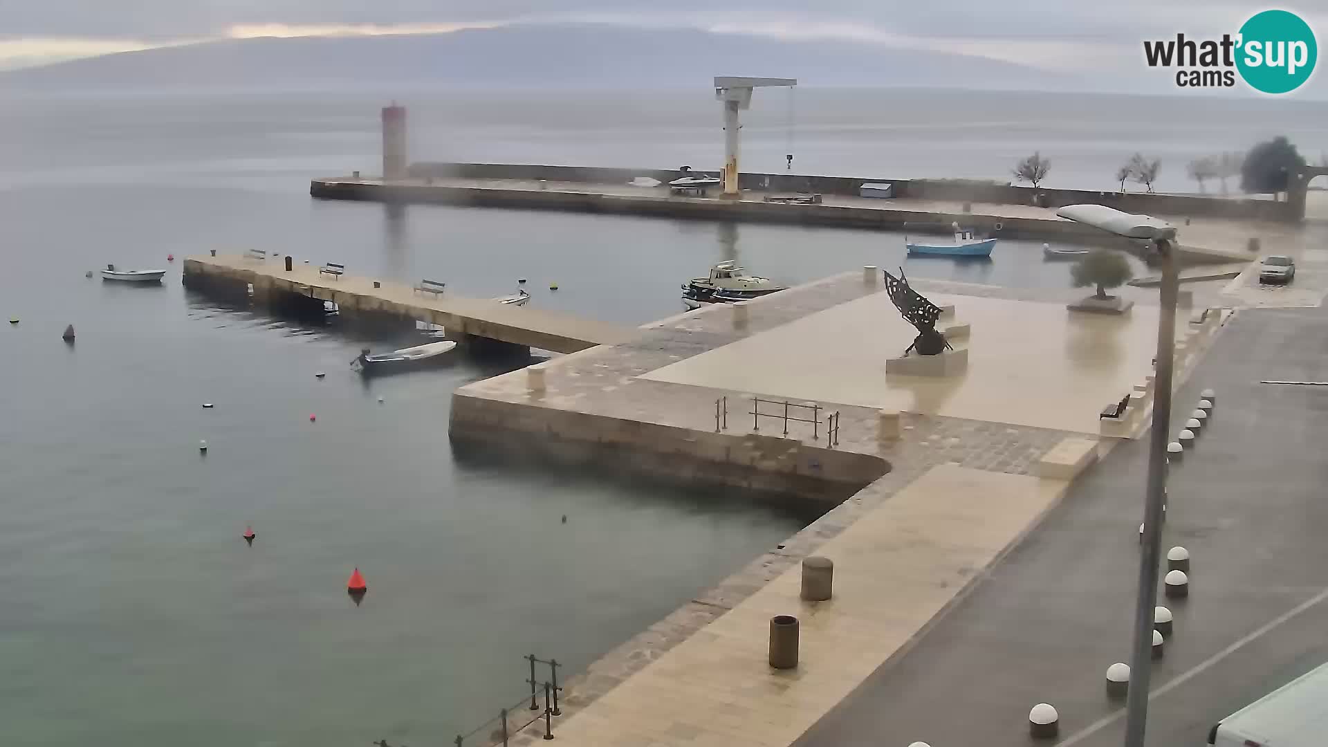 Senj Spletna kamera – pogled na obalo Senja