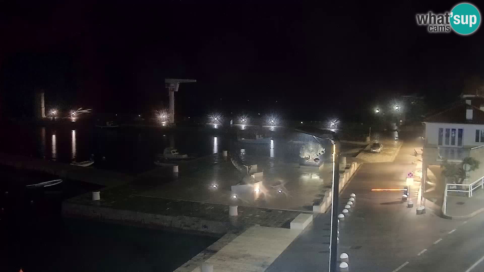 Senj Spletna kamera – pogled na obalo Senja