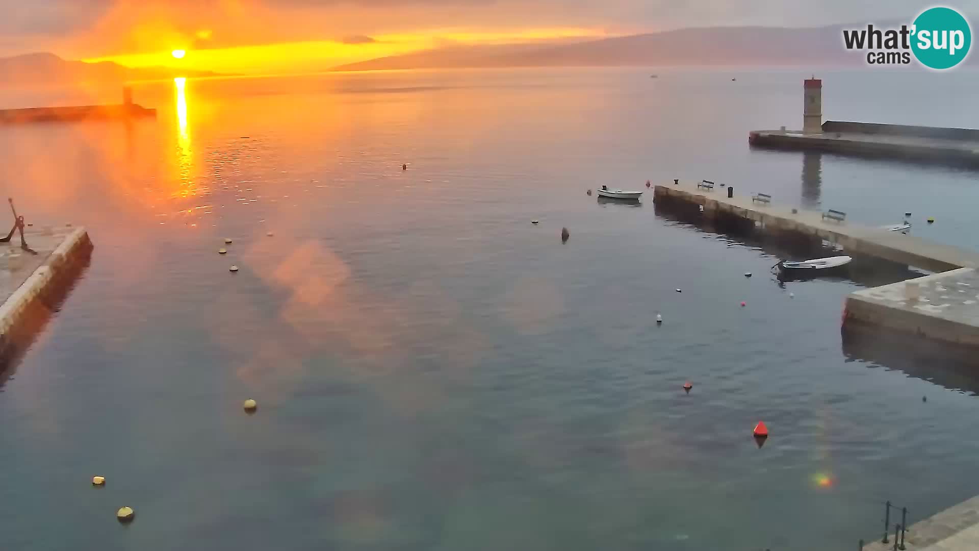 Senj Webcam – Panoramic view of Senj riva