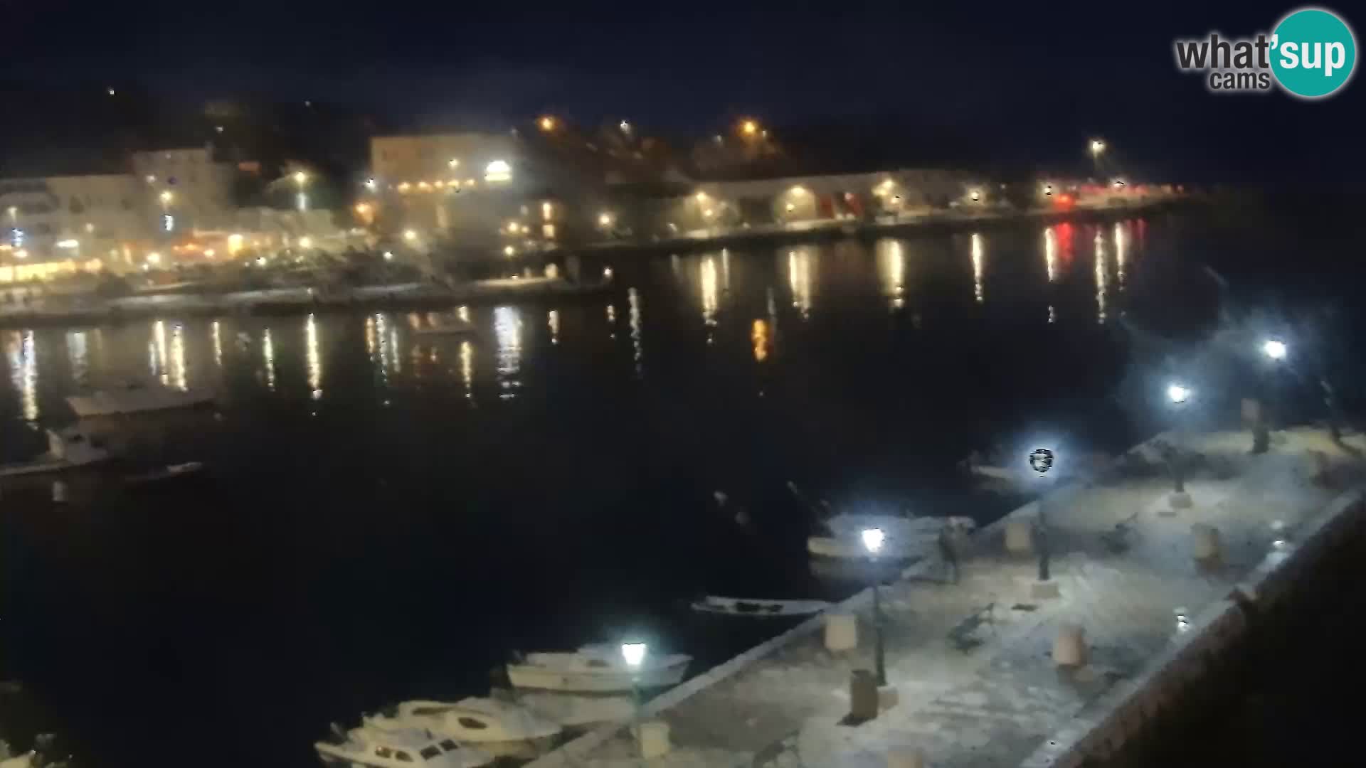 Senj Webcam – Panoramic view of Senj riva
