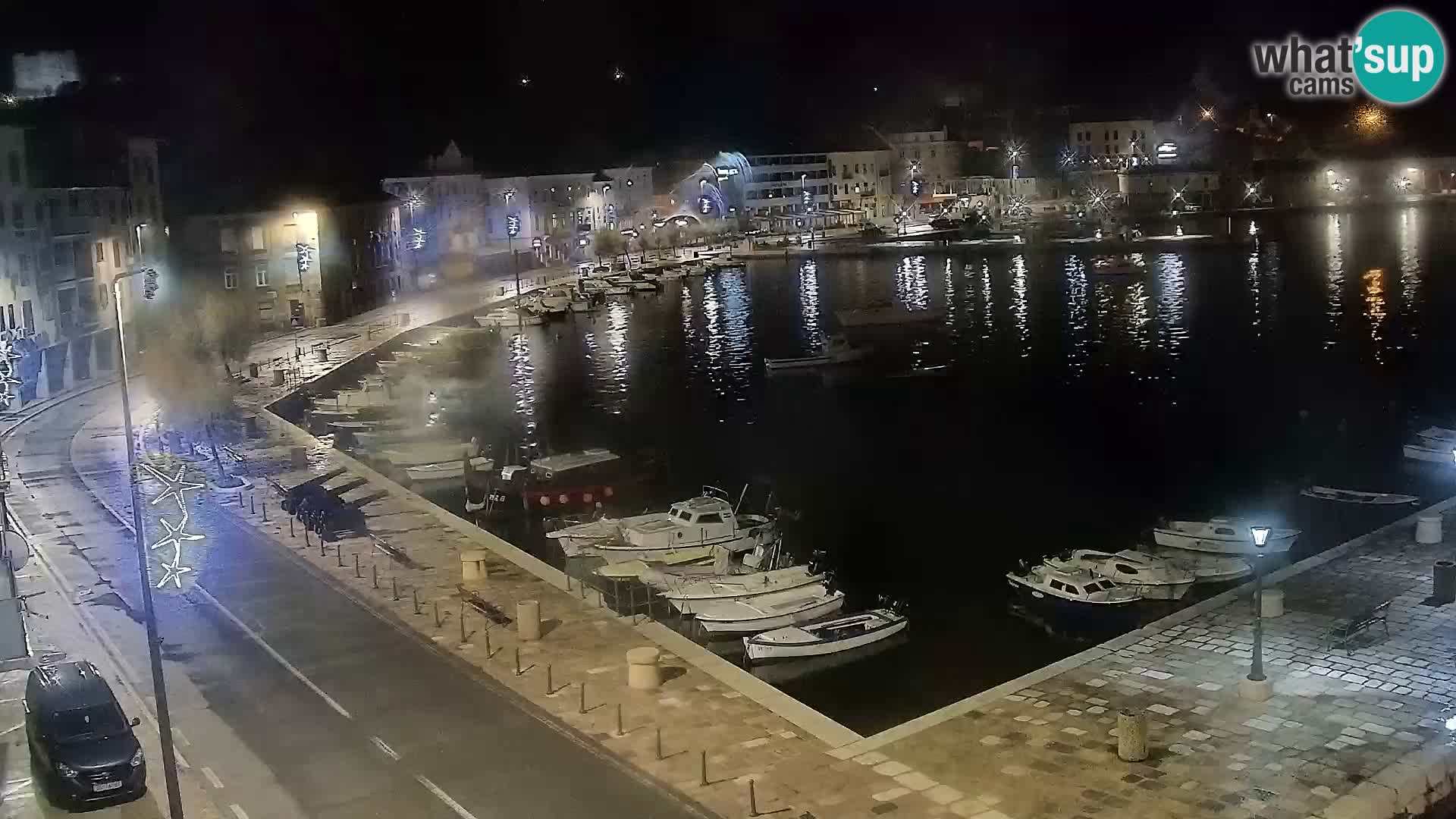Webcam Segna – Panorama dell’lungomare di Senj