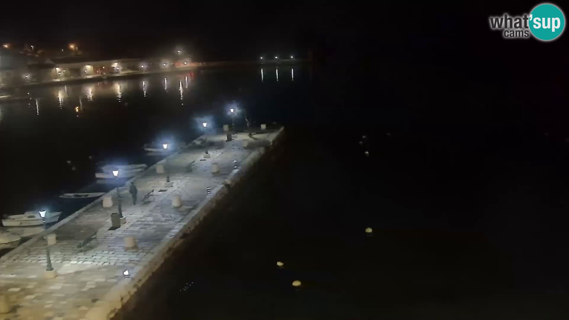 Kamera u živo Senj – Panoramski pogled na senjsku rivu