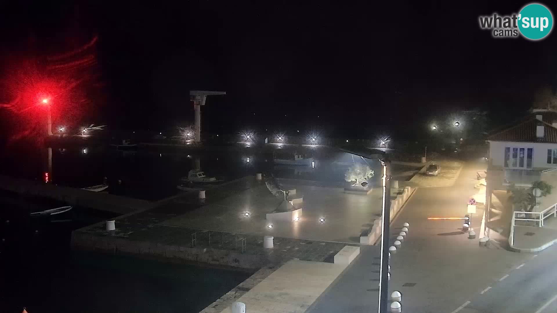 Senj Webcam – Panoramic view of Senj riva