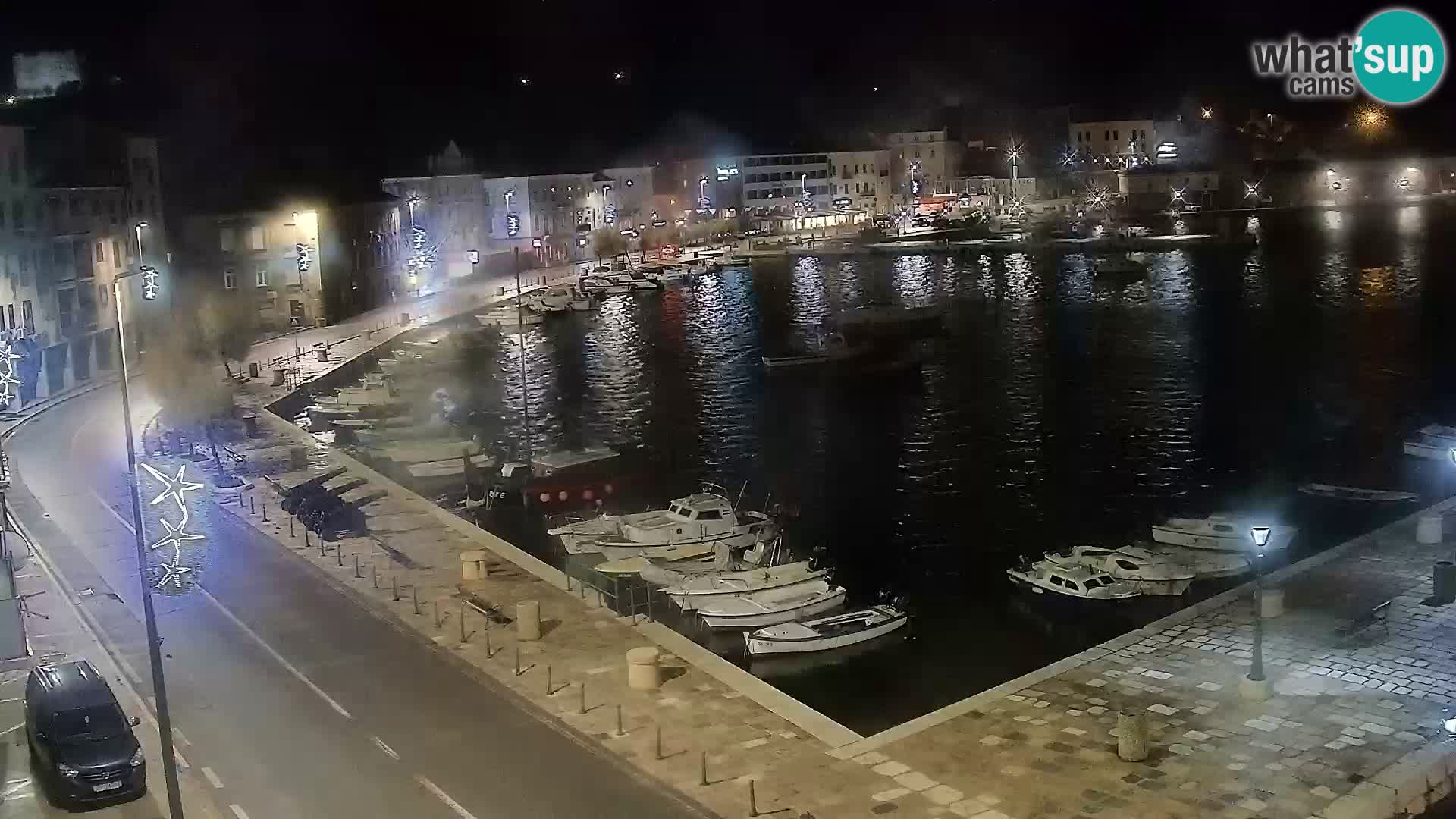 Senj Webcam – Panoramic view of Senj riva