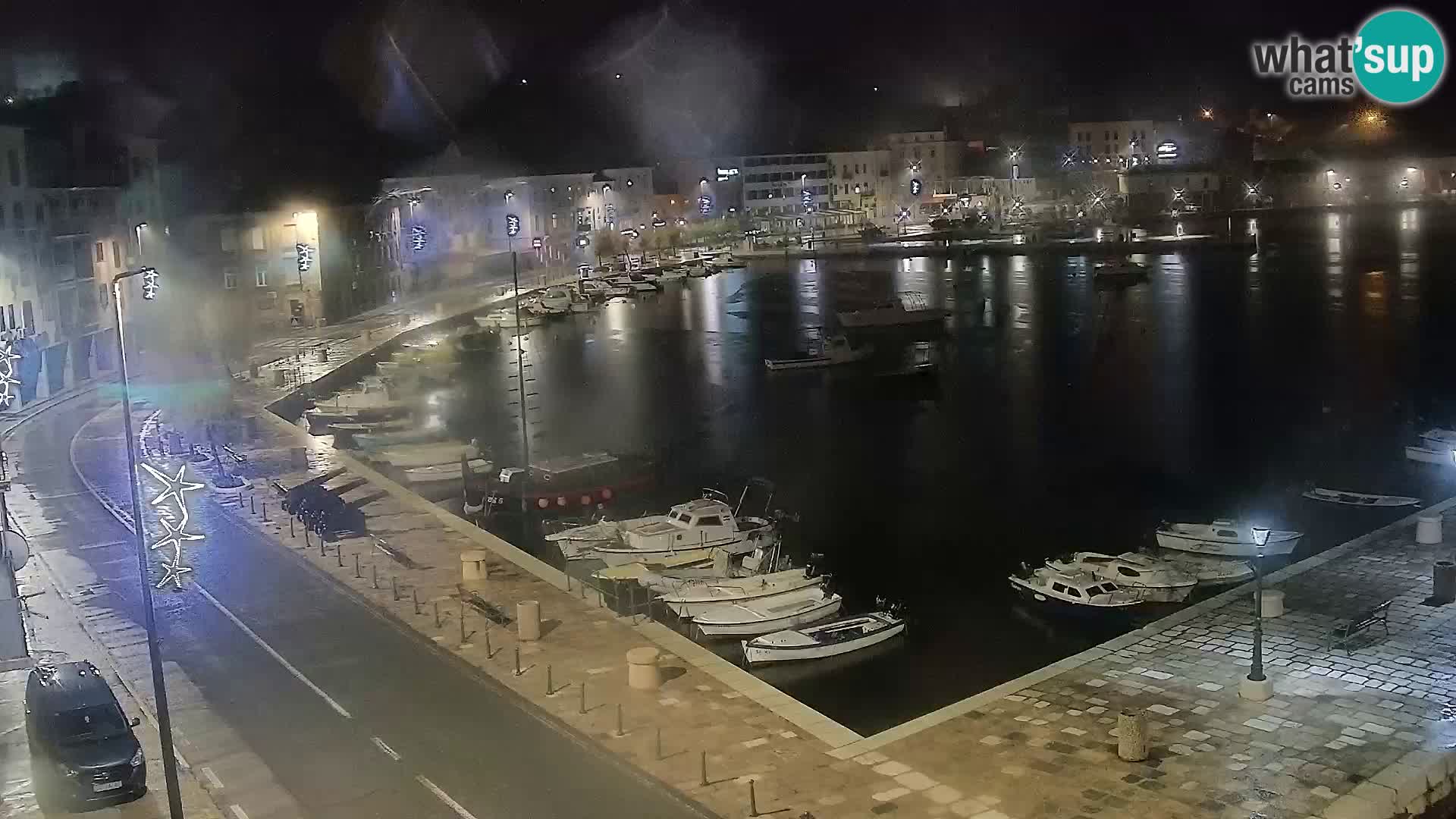 Senj Webcam – Panoramic view of Senj riva