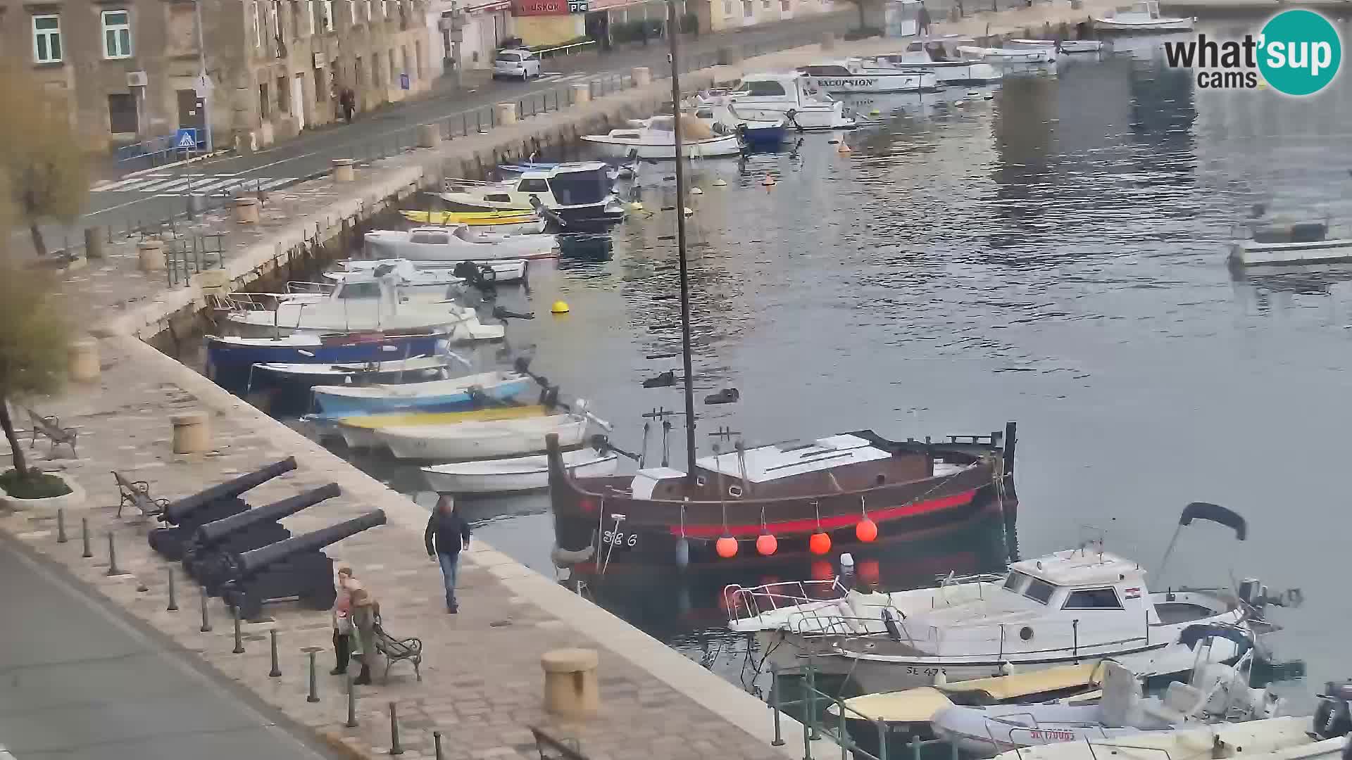 Webcam Segna – Panorama dell’lungomare di Senj