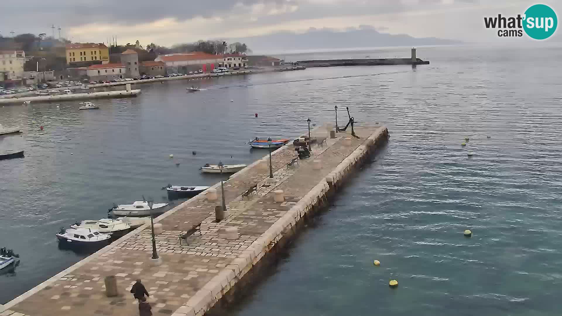 Webcam Segna – Panorama dell’lungomare di Senj