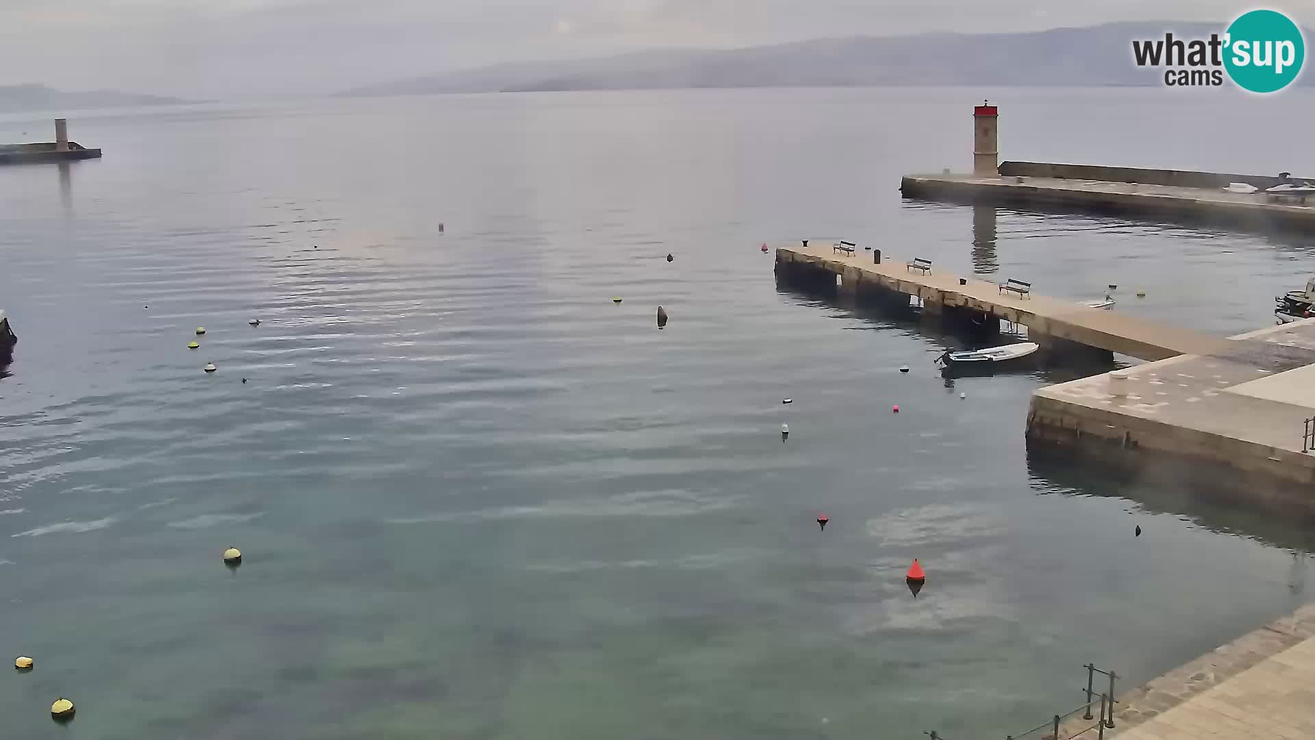 Webcam Segna – Panorama dell’lungomare di Senj