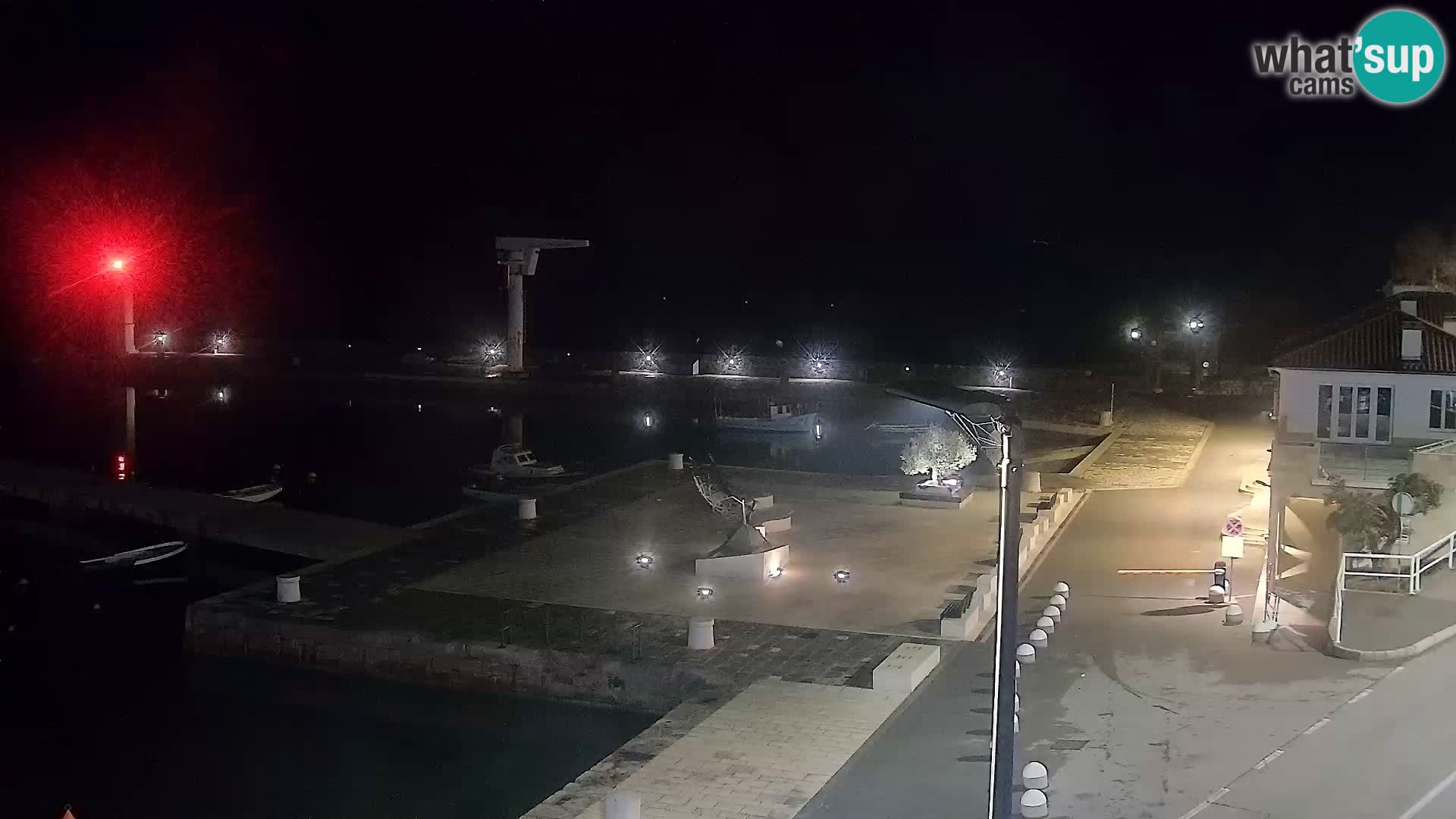 Webcam Segna – Panorama dell’lungomare di Senj