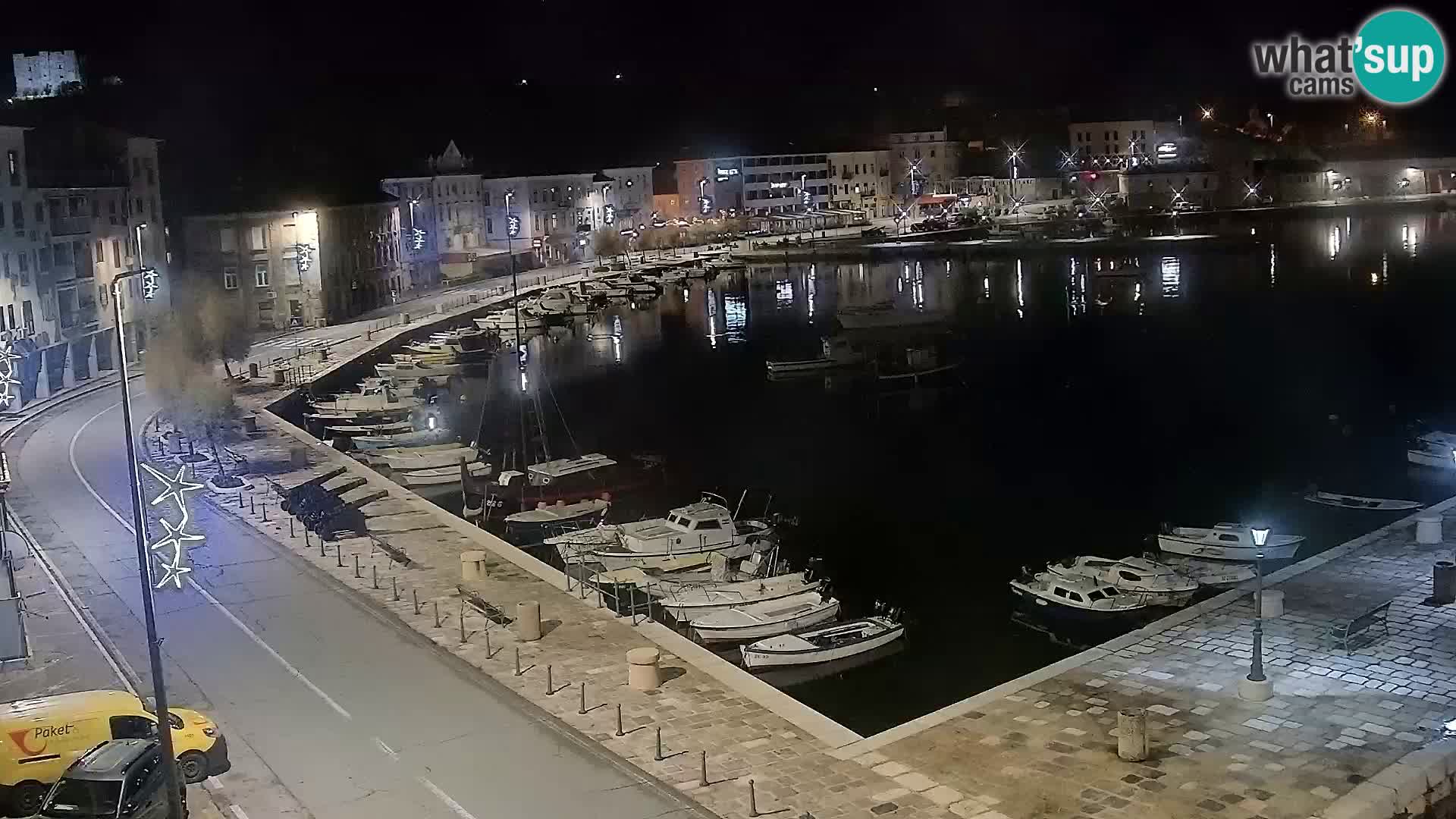 Webcam Segna – Panorama dell’lungomare di Senj