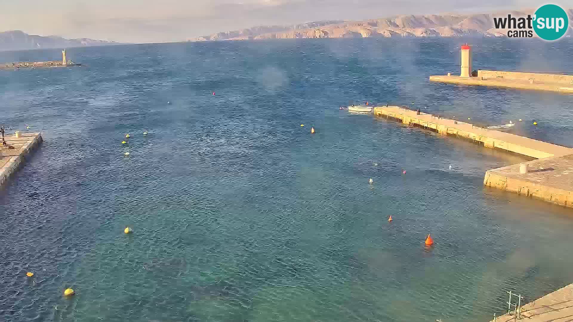 Senj camera en vivo – Vista panorámica de Senj riva