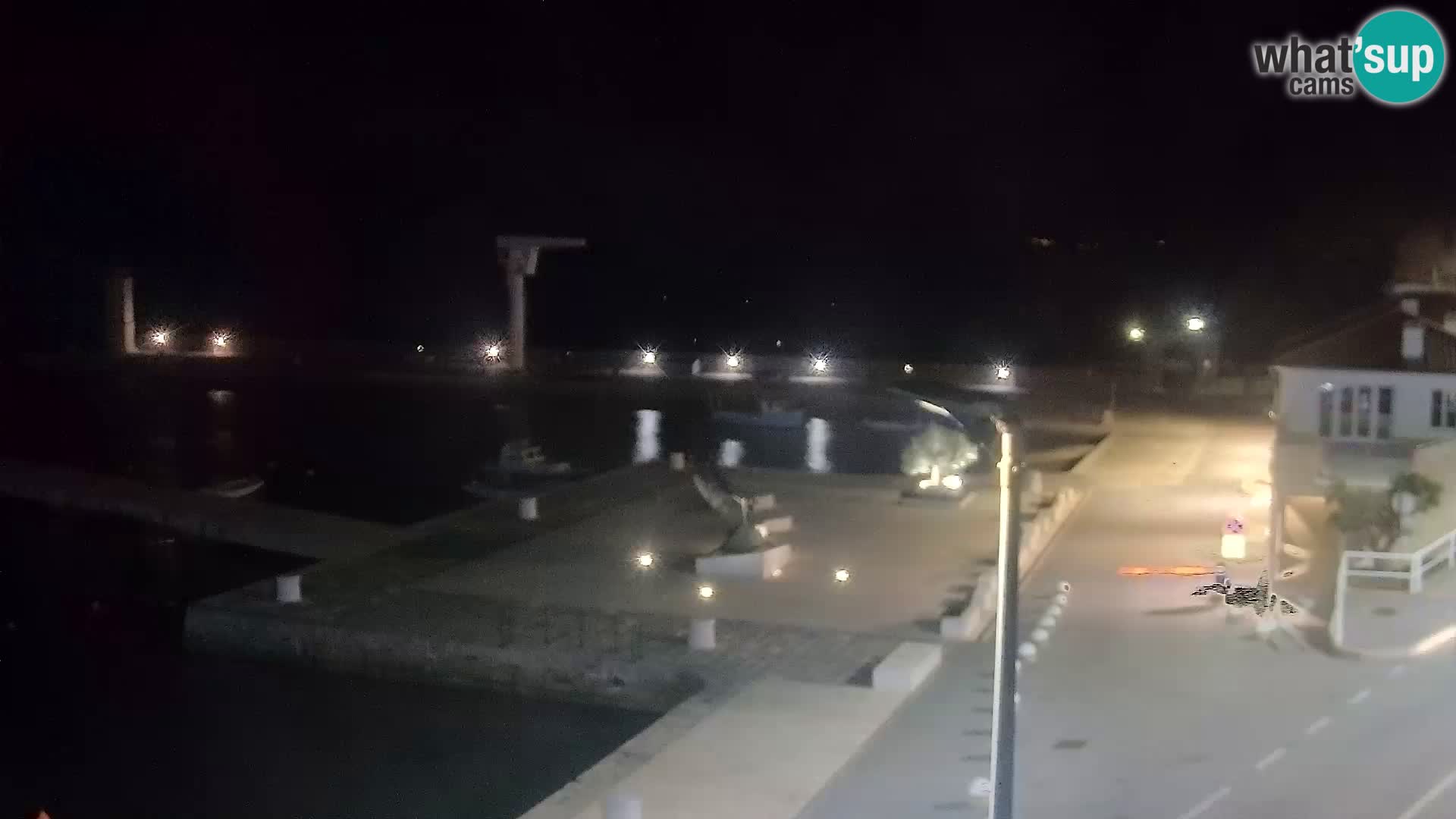 Senj Webcam – Panoramic view of Senj riva