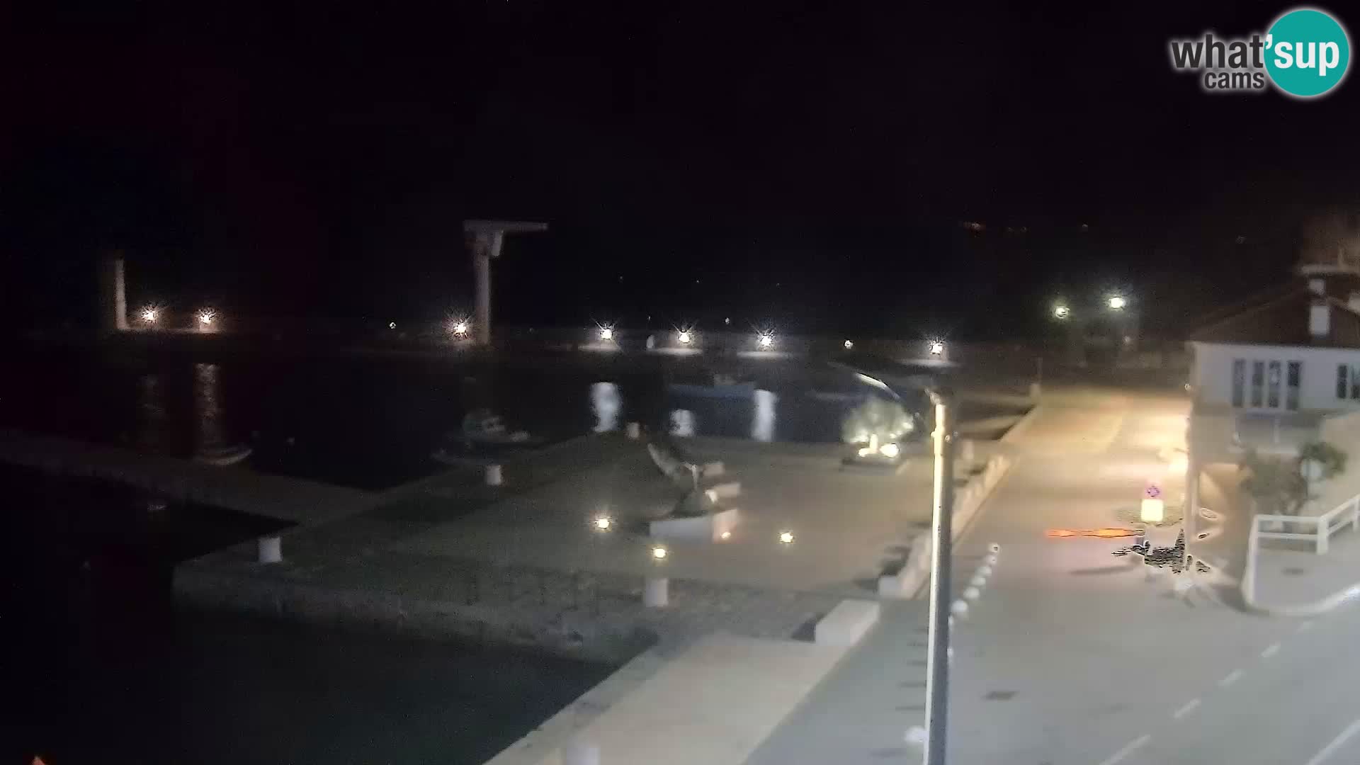Senj camera en vivo – Vista panorámica de Senj riva