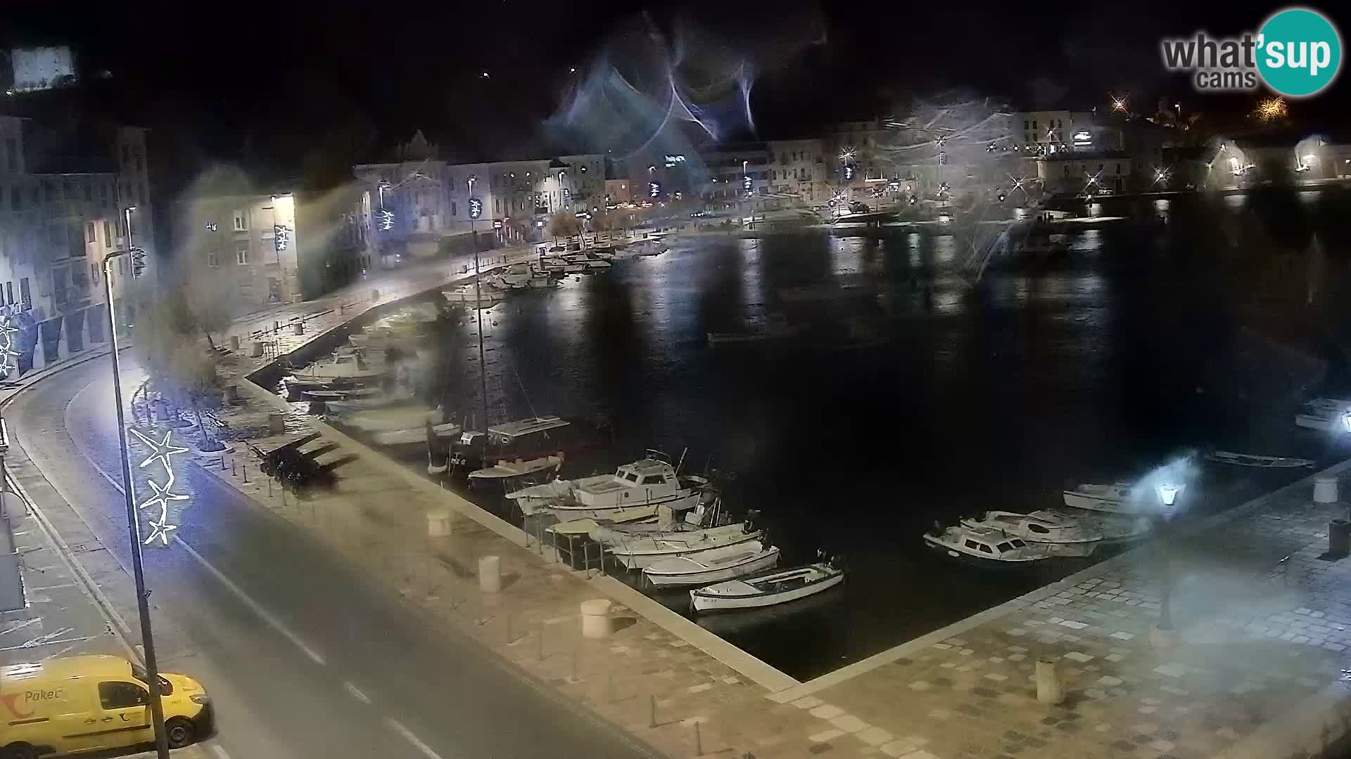 Webcam Segna – Panorama dell’lungomare di Senj