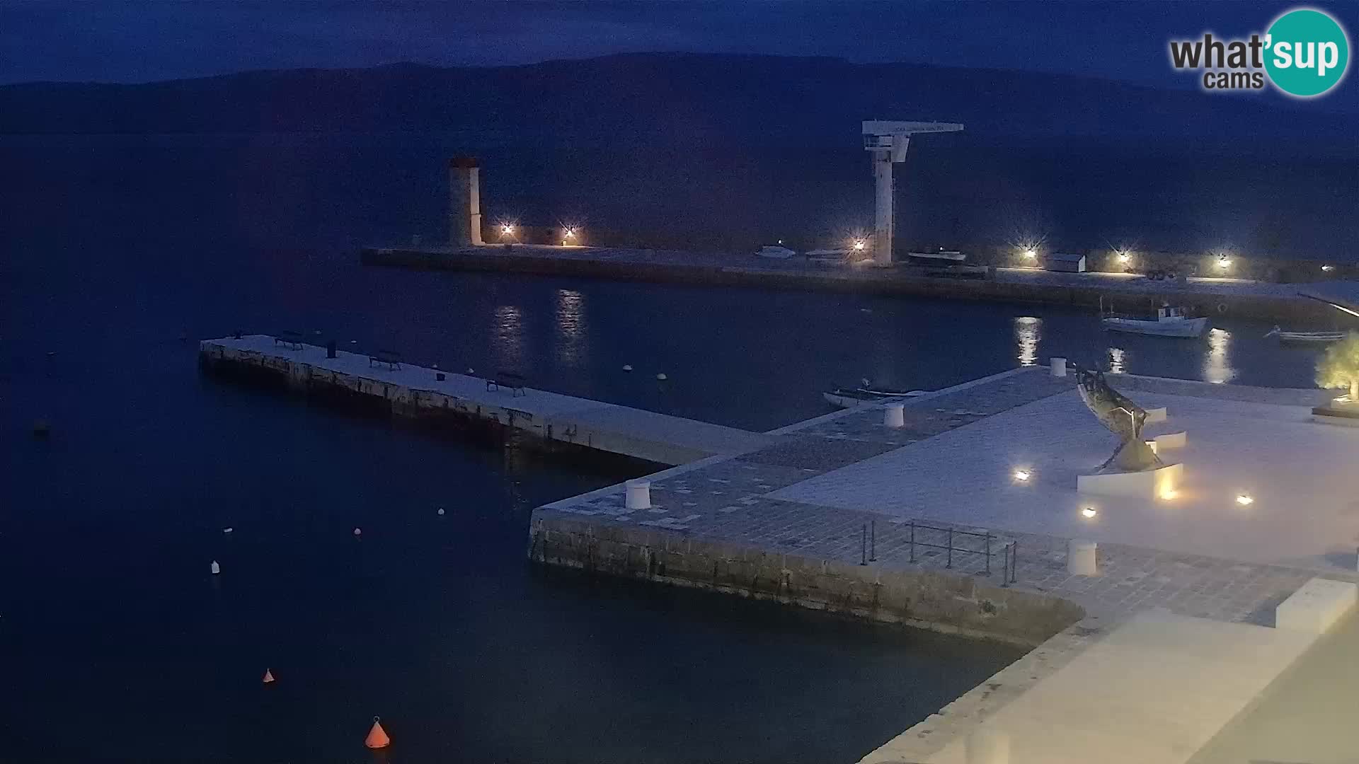 Senj Spletna kamera – pogled na obalo Senja