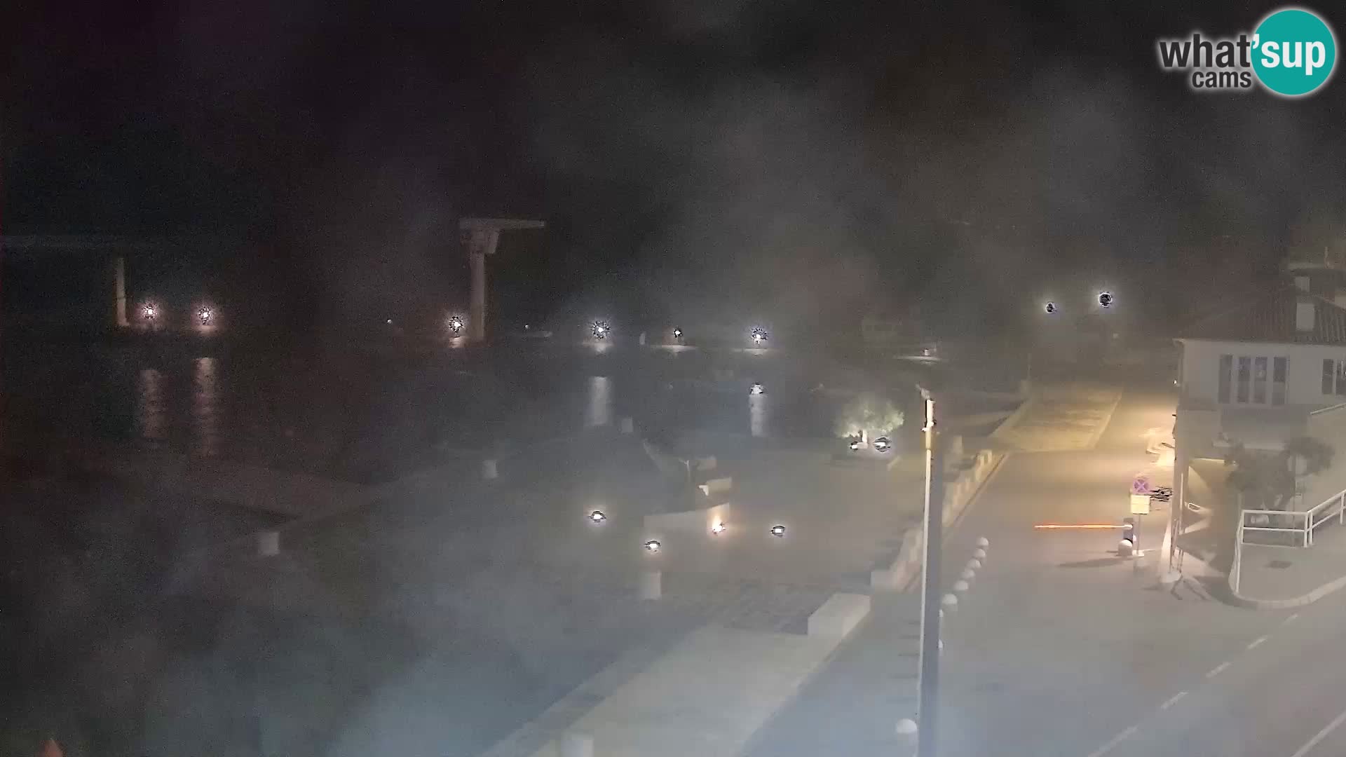 Senj camera en vivo – Vista panorámica de Senj riva