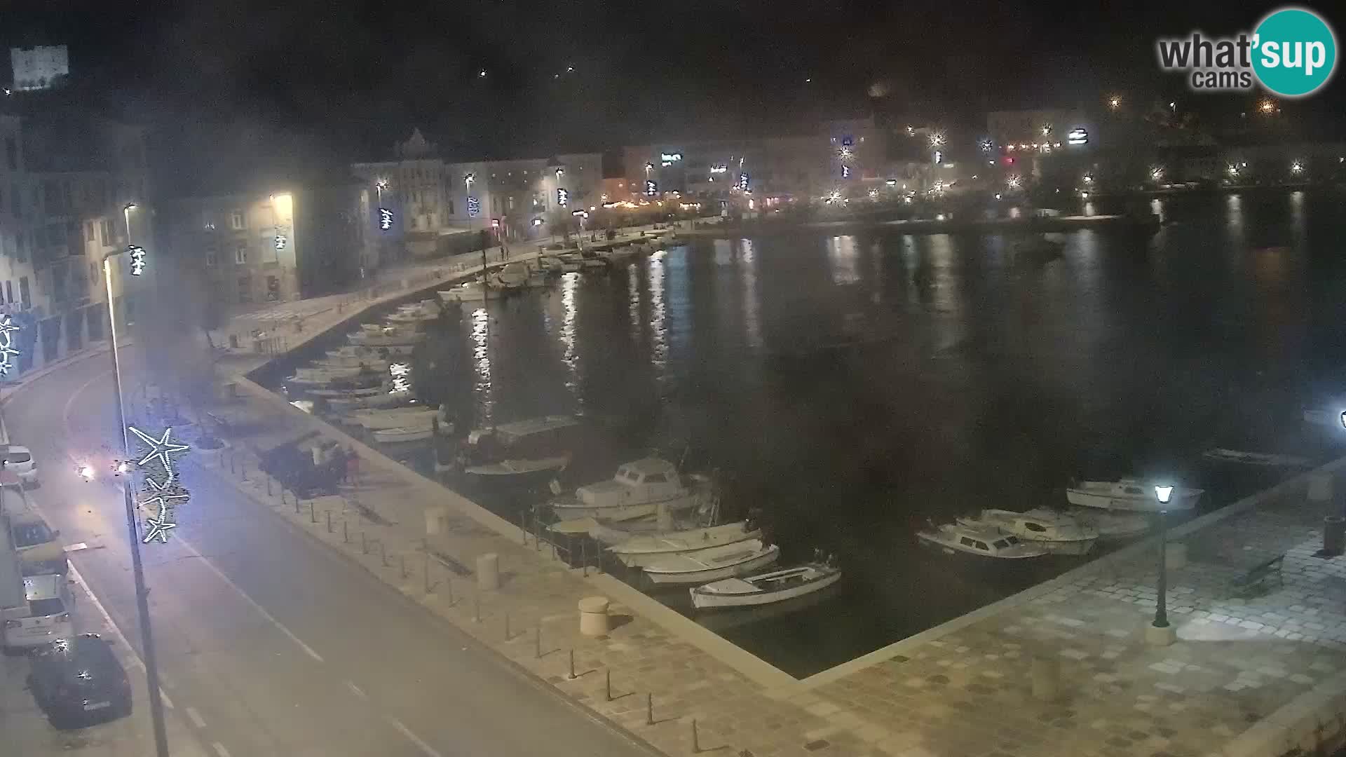 Senj Webcam – Panoramic view of Senj riva